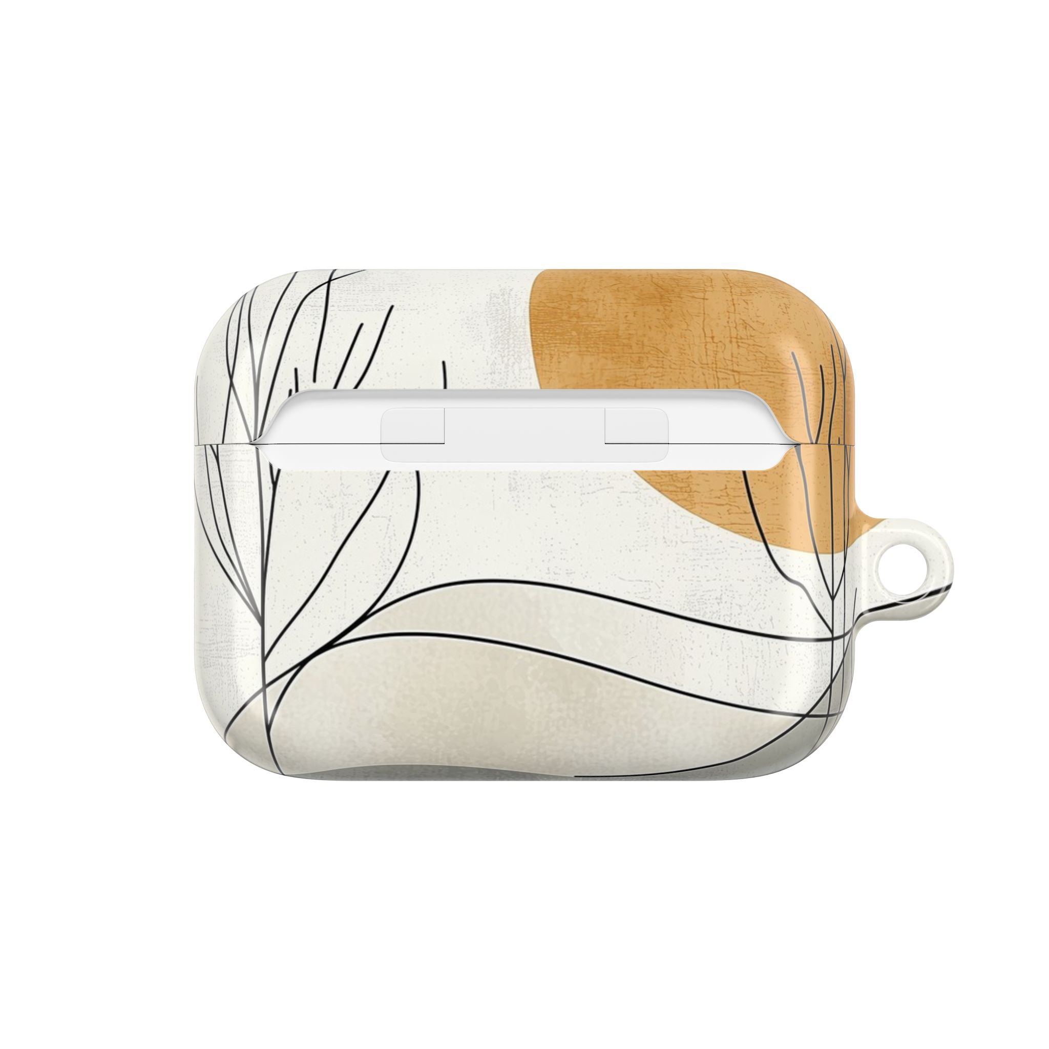 Orange Eclipse Trees - AirPods Case