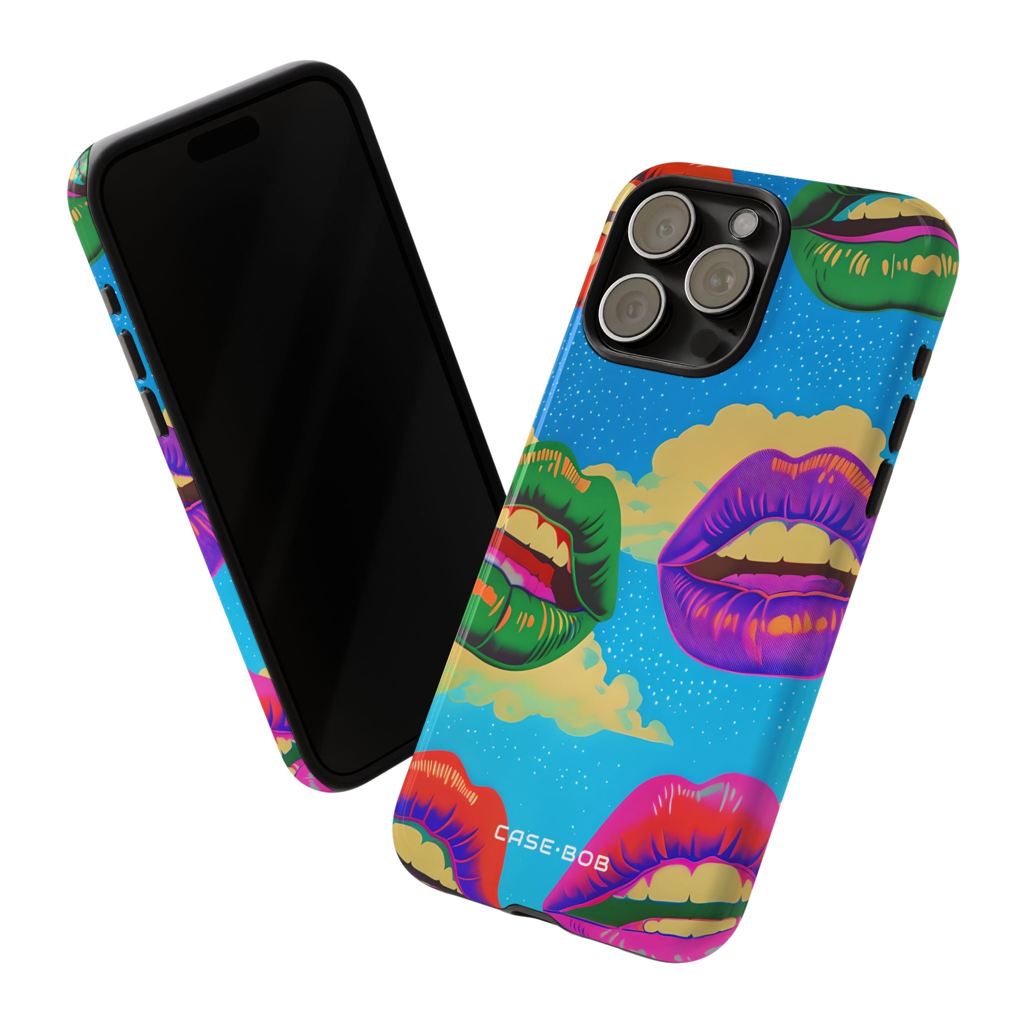 Colorful Lipscape iPhone 15 Pro Max Case - Tough