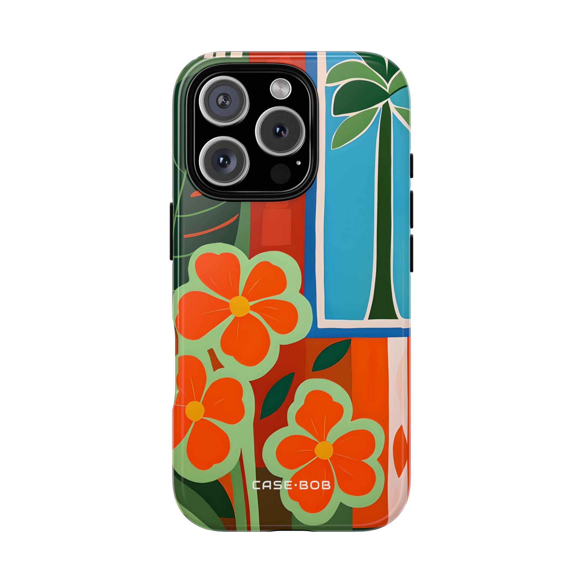 Orange Blossom Radiance iPhone 16 Pro Case - Tough