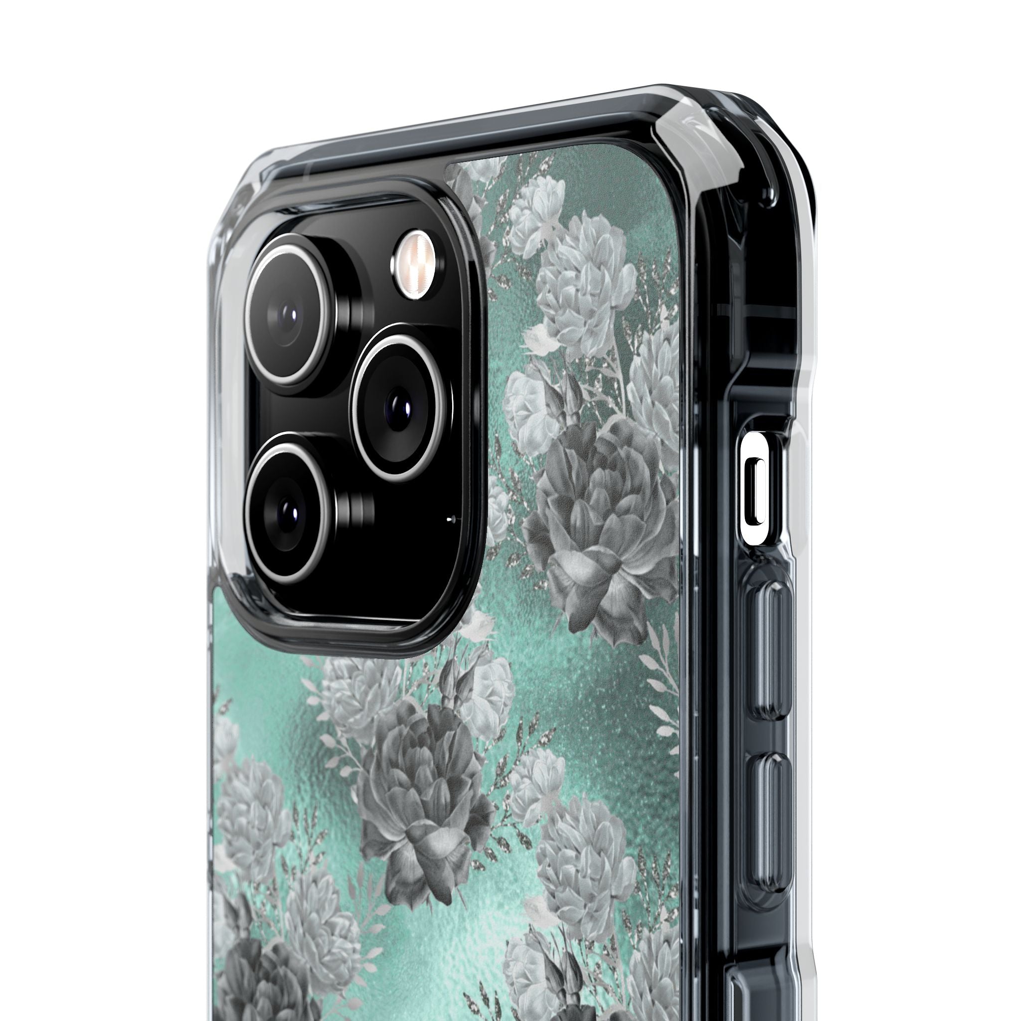 Frost Mint Floral · Impact Magsafe