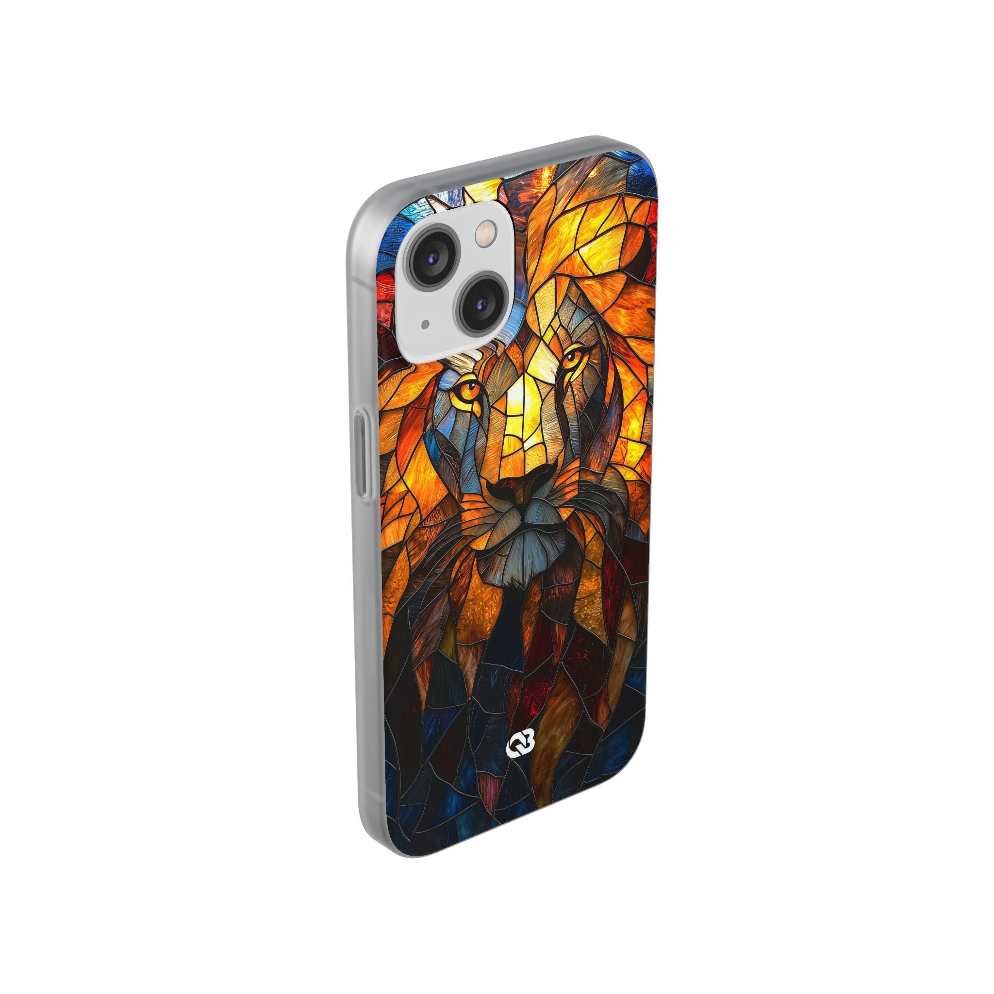 Amber Glass Lion · Soft Phone Case for iPhone