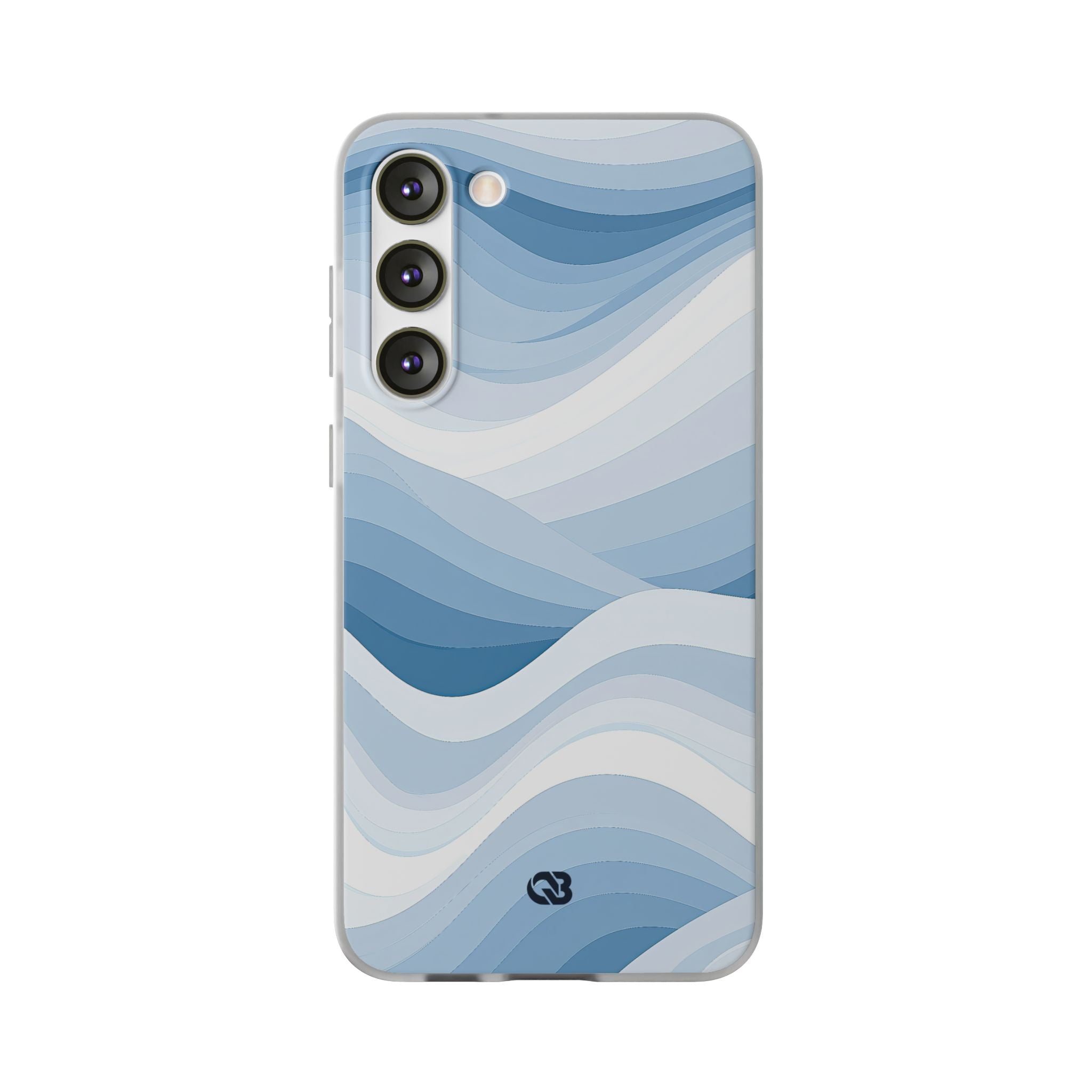 Blue Lite Phone Case for Samsung - Glacial Indigo Flow