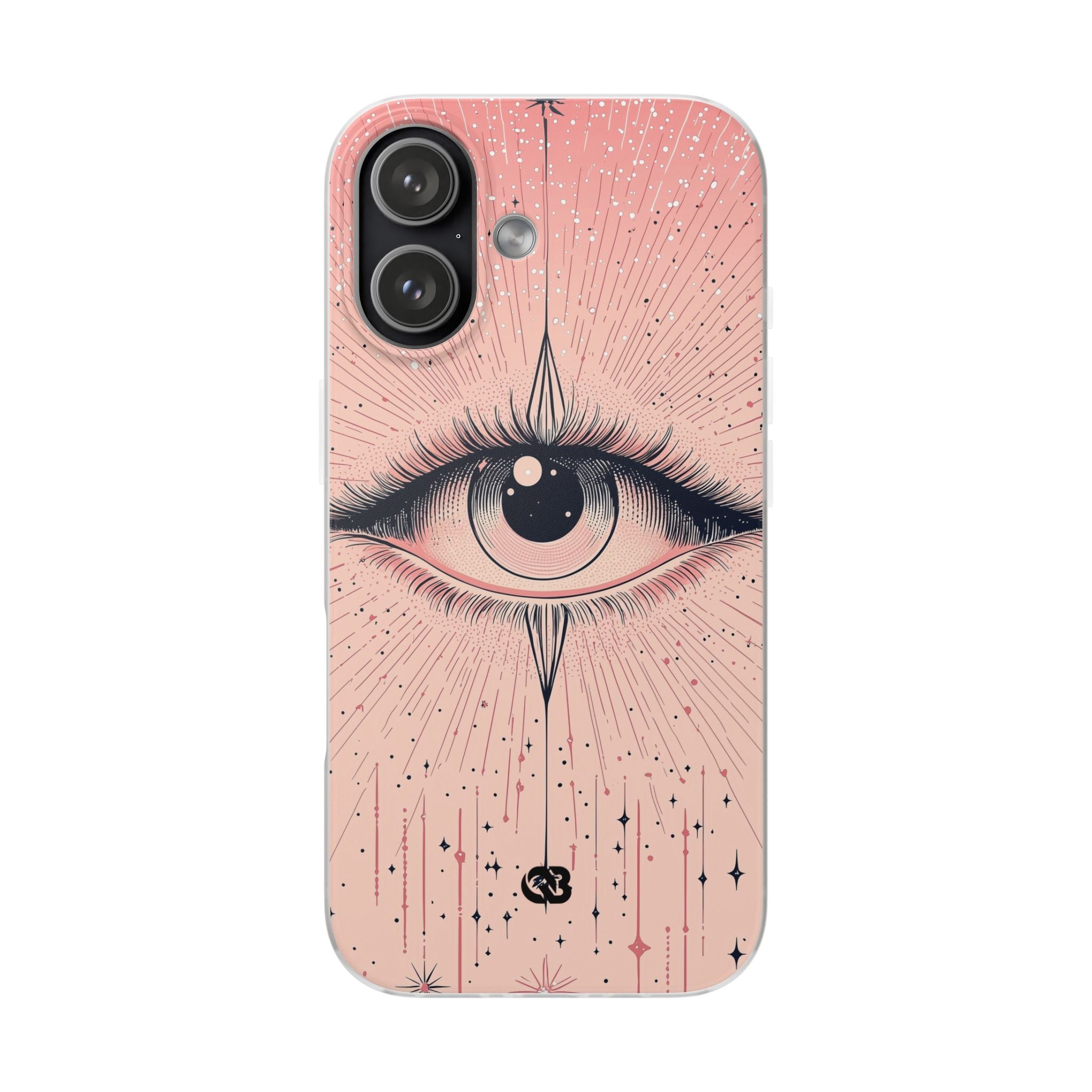 Obsidian Cosmic Gaze · Soft Phone Case for iPhone