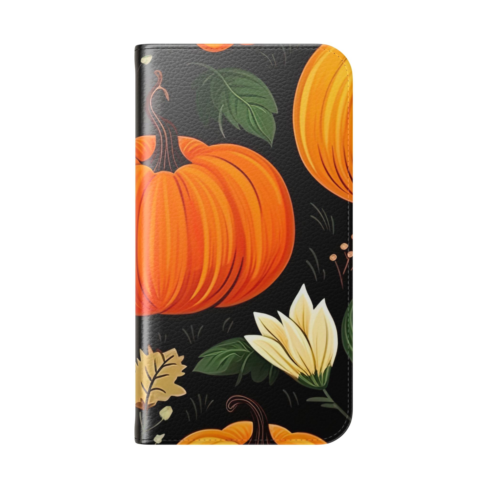 Pumpkin Glow - iPhone 15 Case - Wallet