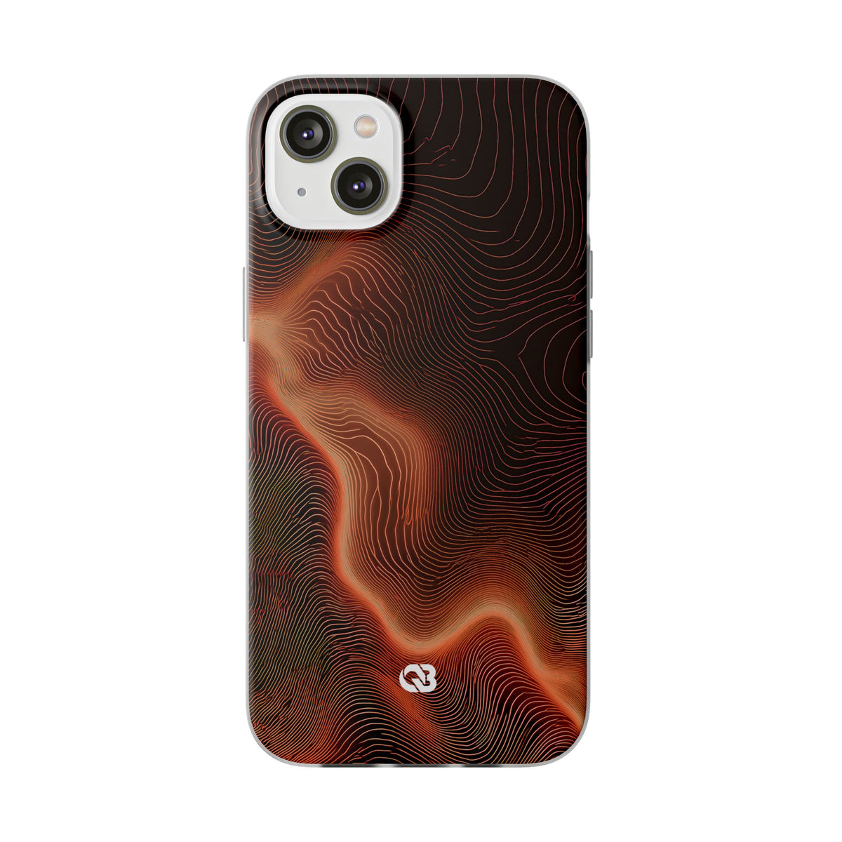 Caldera Ridge · Lite Phone Case for iPhone · Orange