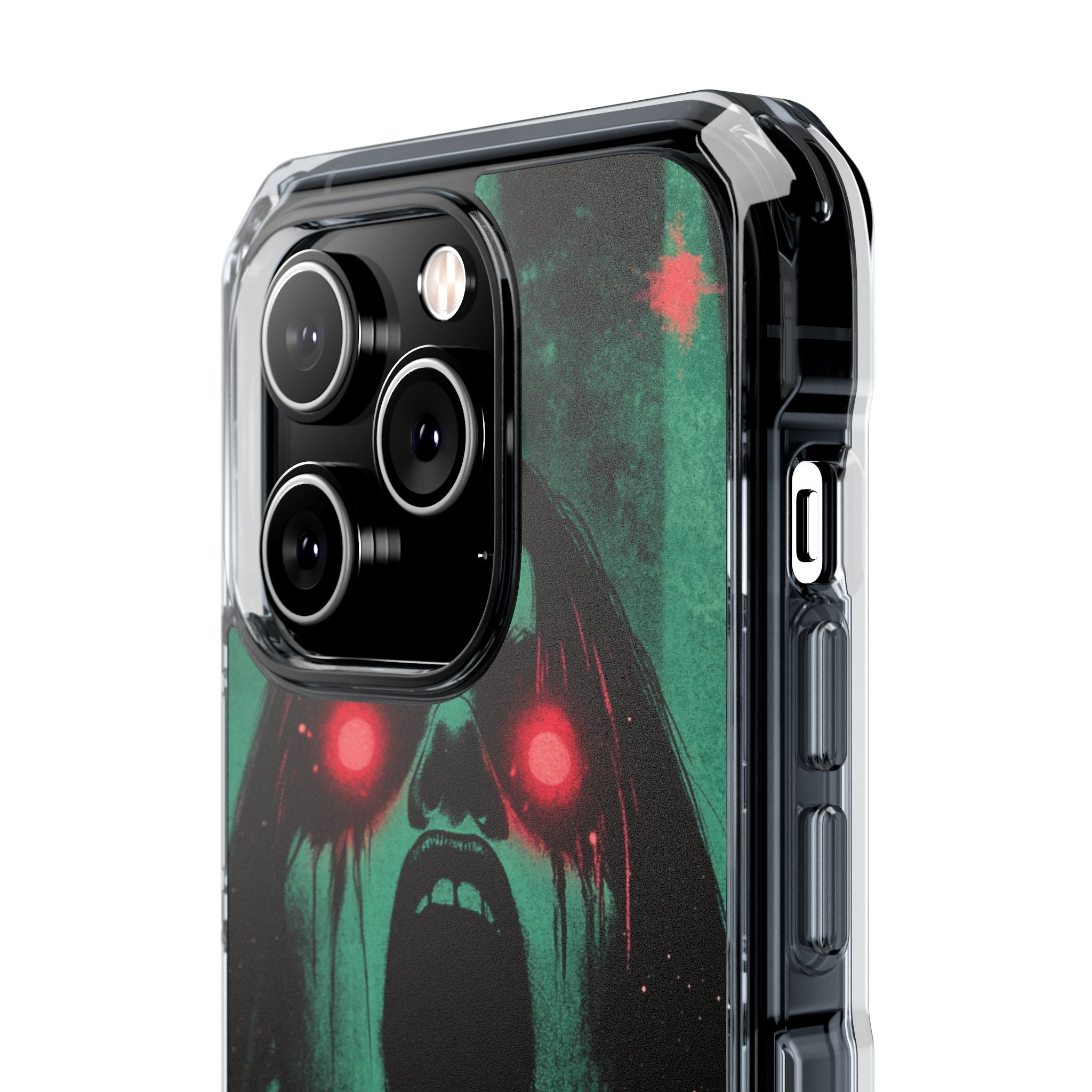 Crimson Emerald Scream · Impact Phone Case for iPhone · Magsafe