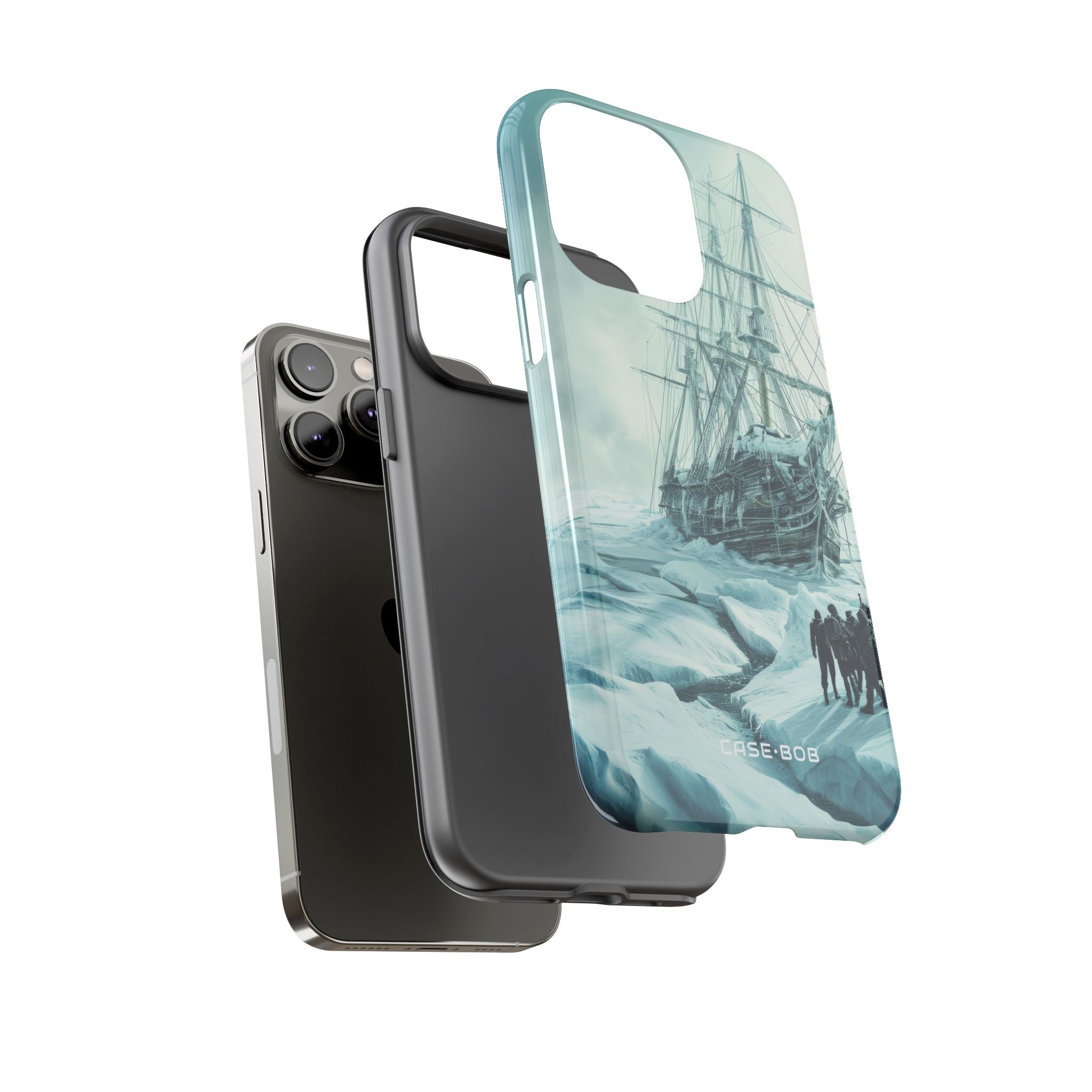 Icebound Ship iPhone 14 Pro Max Case - Tough