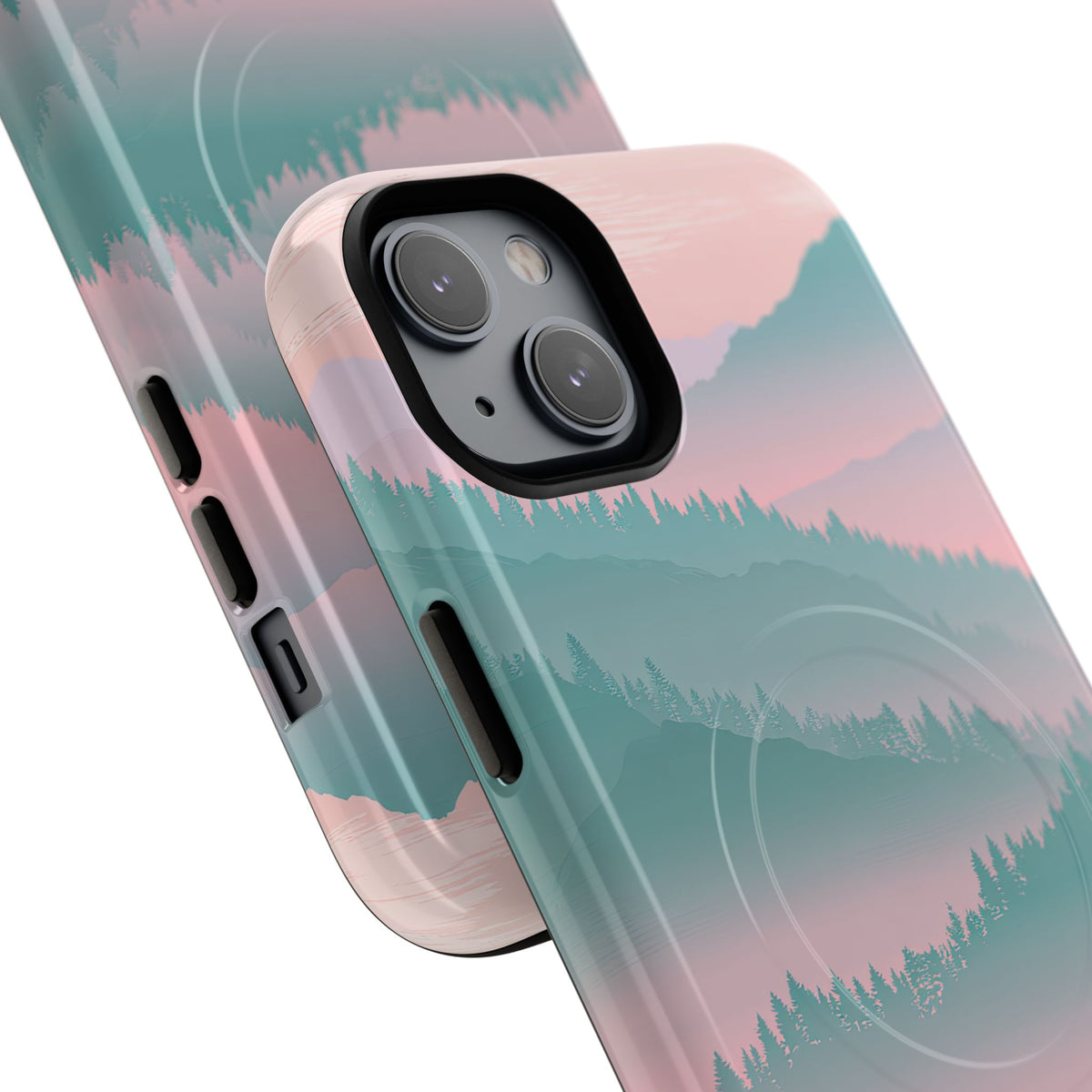 Teal Tough 2.0 Magsafe Phone Case for iPhone - Alpine Mist Teal