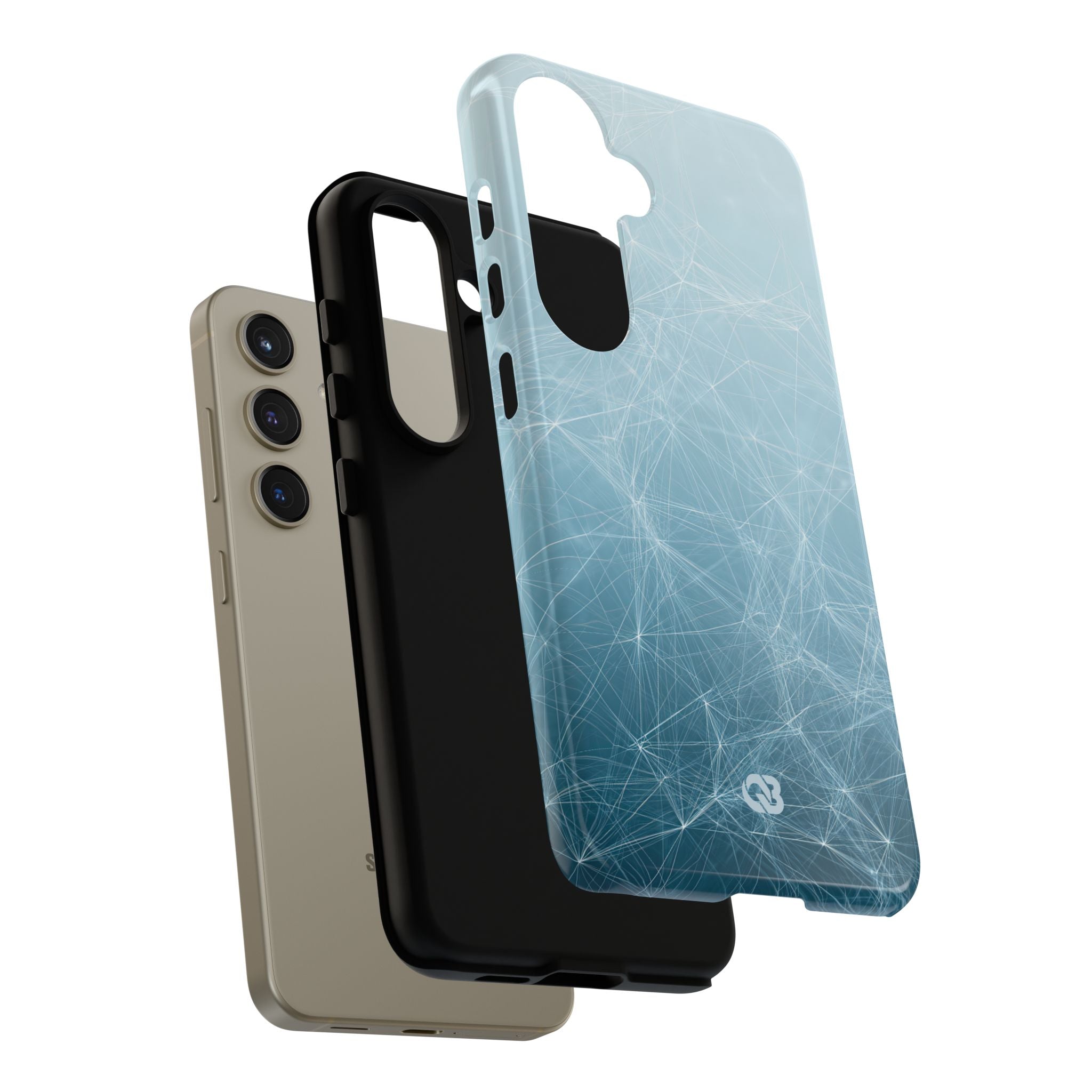 Teal Tough Phone Case for Samsung - Arctic Digital Nexus