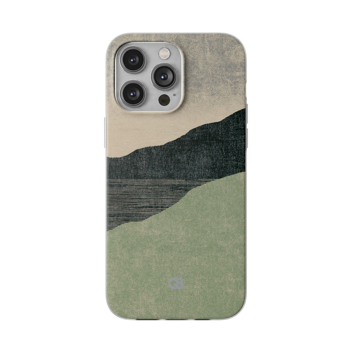Green Lite Phone Case for iPhone - Moss Ridge Grain