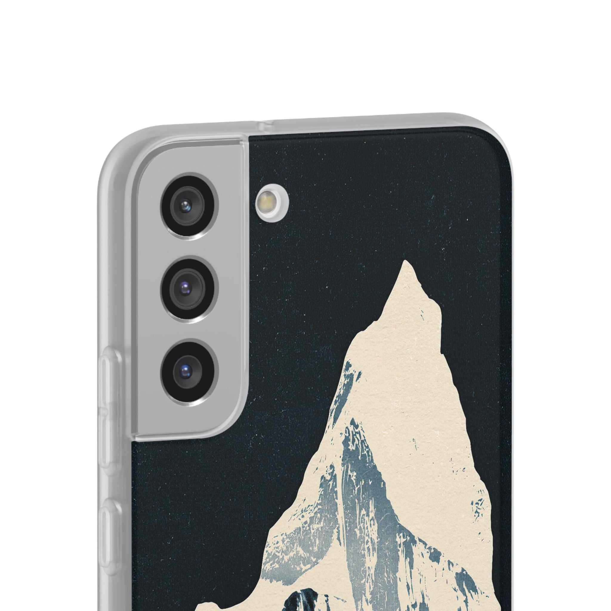 Blue Lite Phone Case for Samsung - Frozen Navy Monolith