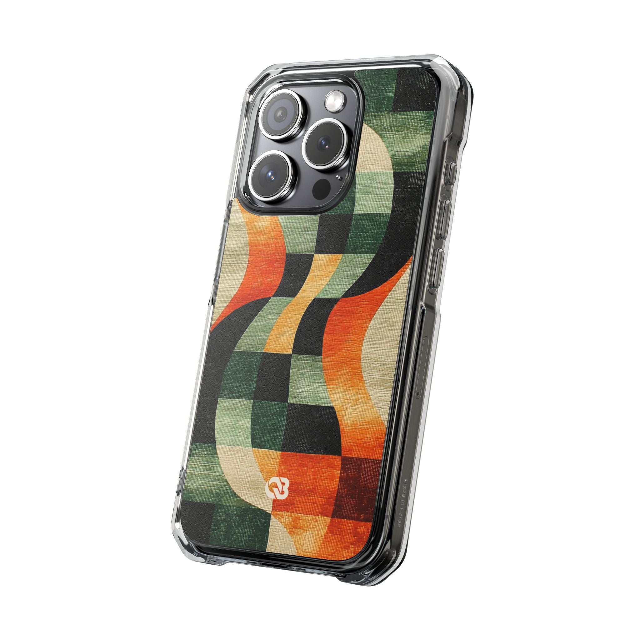 Burnt Orange Curve · Impact Handyhülle für iPhone · Magsafe