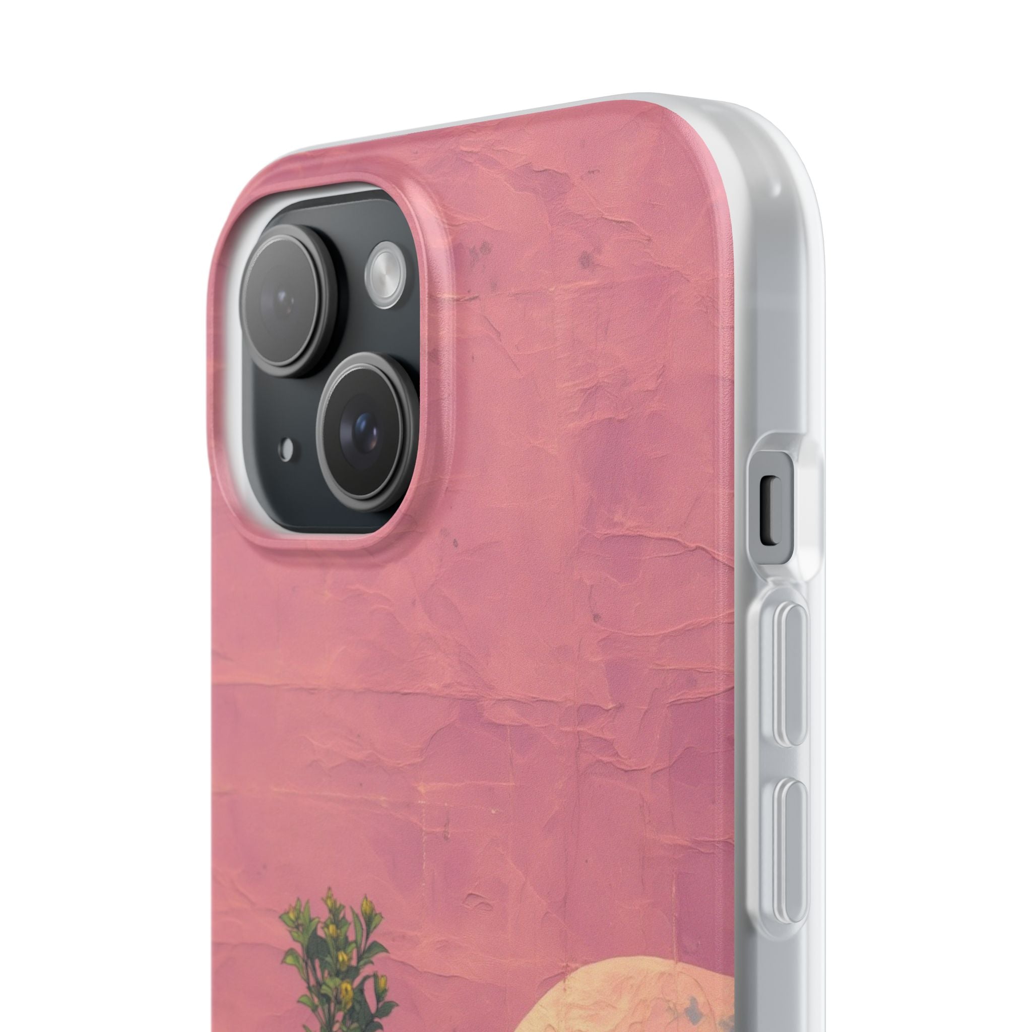 Lunar Pastel Bloom · Soft Phone Case for iPhone