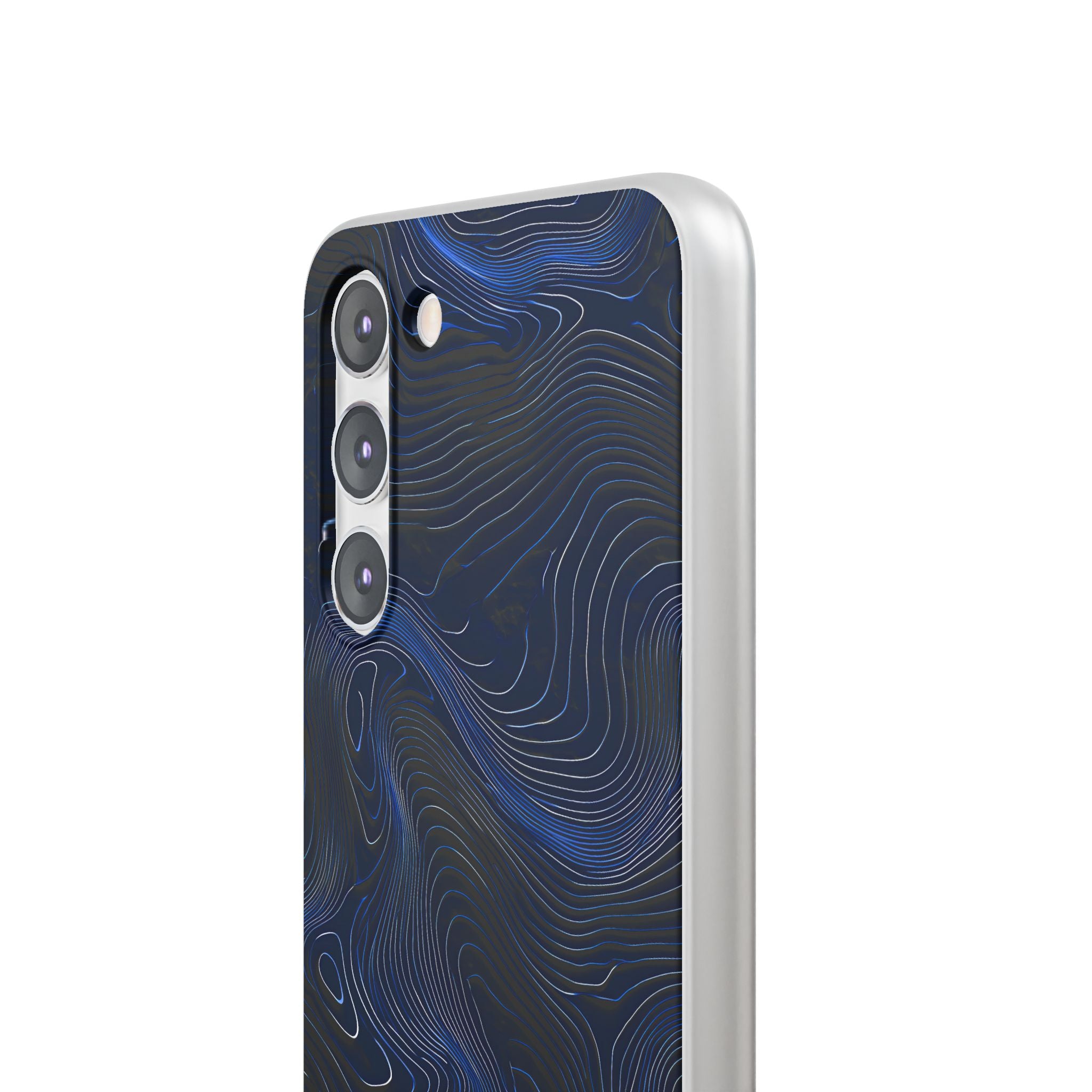 Blue Lite Phone Case for Samsung - Cobalt Contour Ridge
