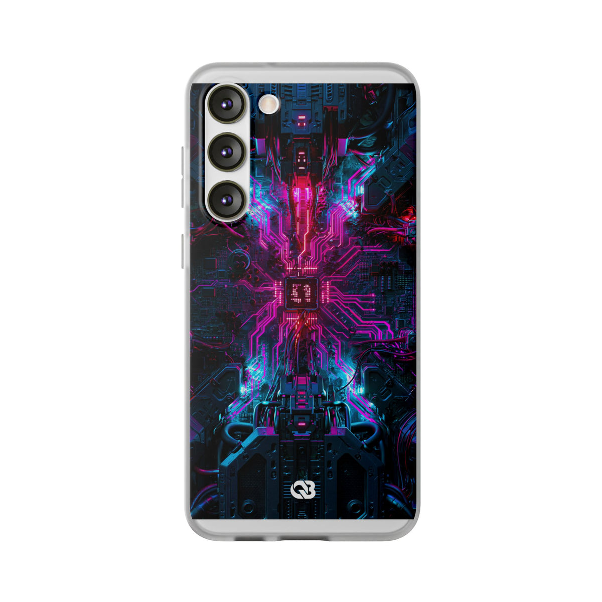 Neural Circuit Core · Lite Phone Case for Samsung · Black