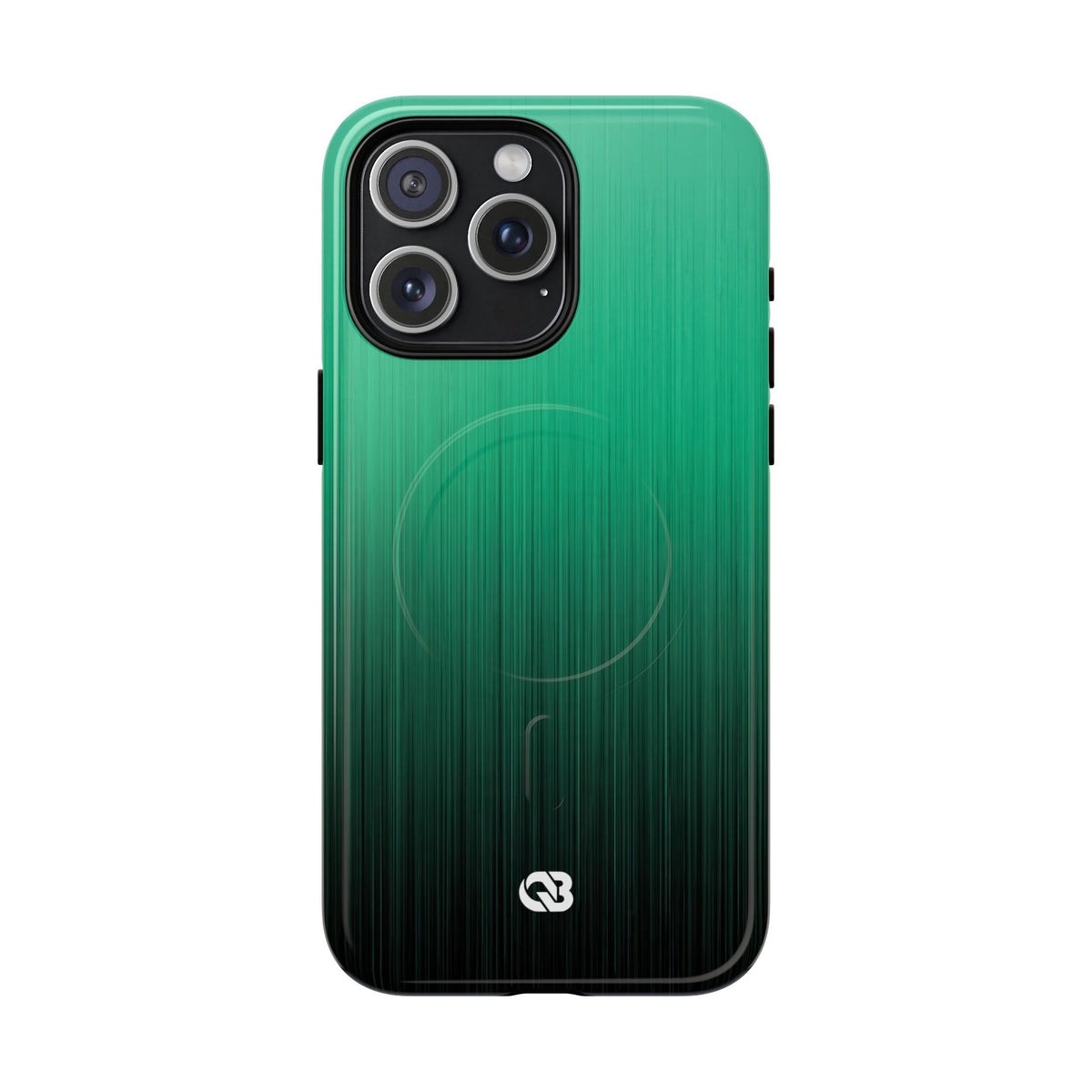 Emerald Cascade · Tough 2.0 Magnetic Phone Case for iPhone · Green