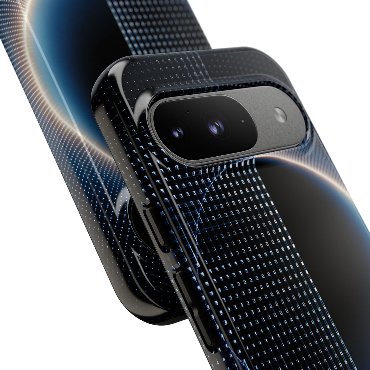 Luminous Meridian · Tough Phone Case for Pixel · Black