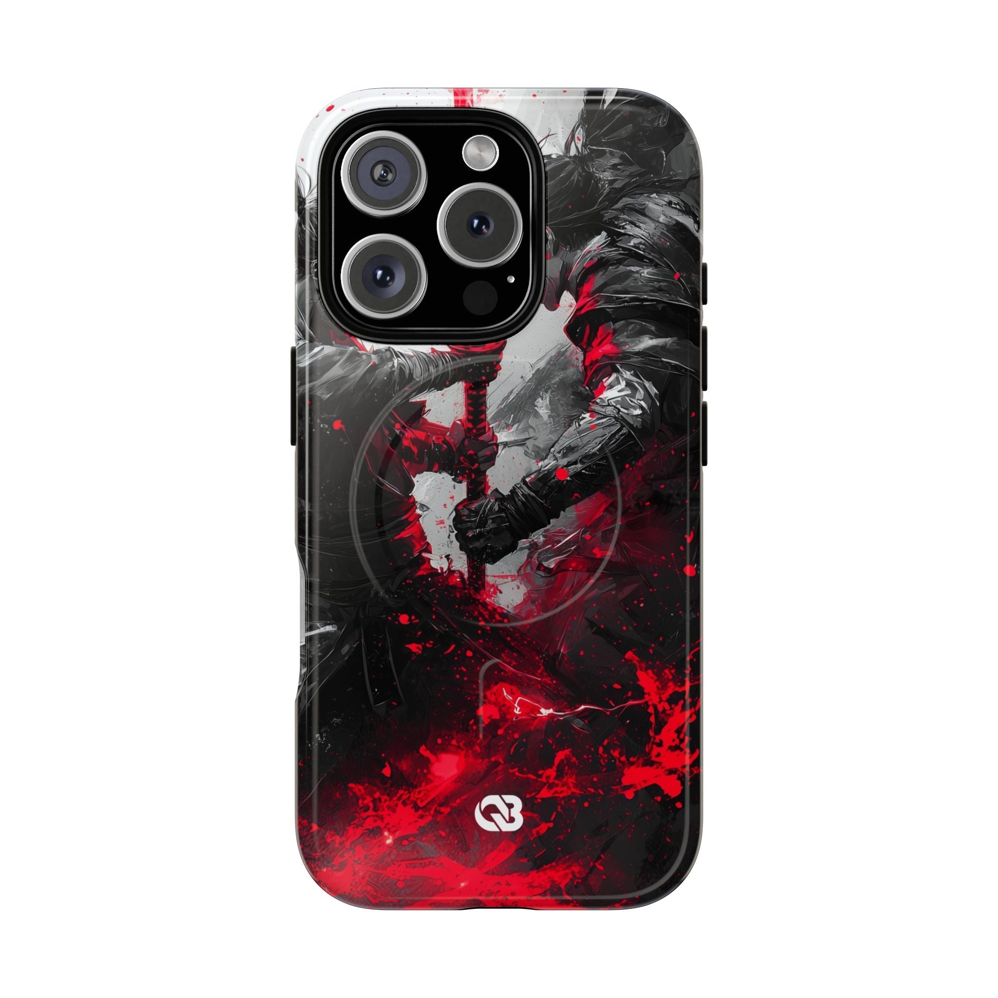 Shattered Crimson Duel · Tough+ Phone Case for iPhone · Magsafe