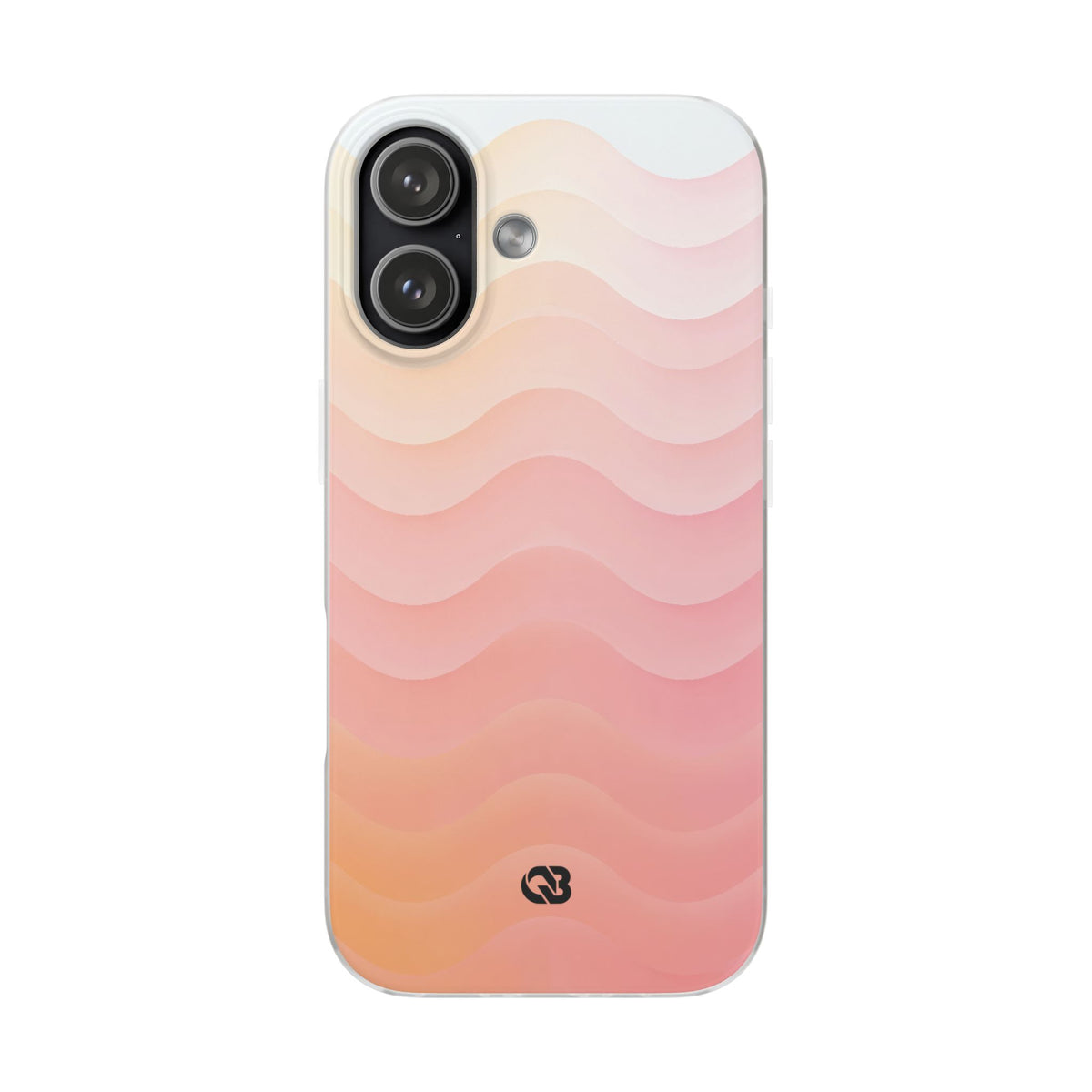Blush Horizon Waves · Lite Phone Case for iPhone · Pink