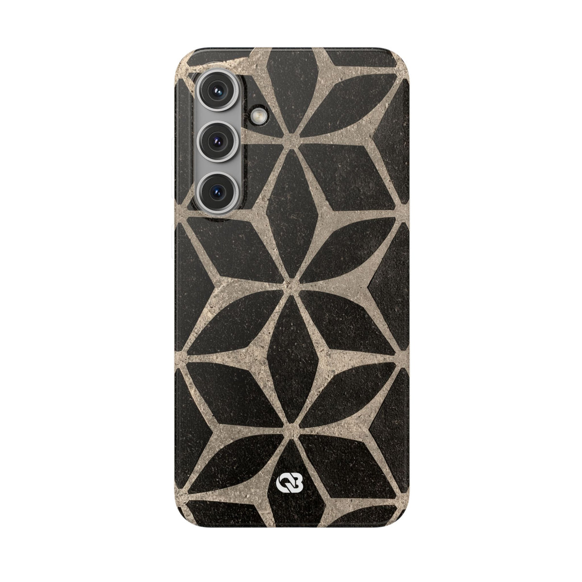 Concrete Mosaic Star · Lite Phone Case for Samsung · Black