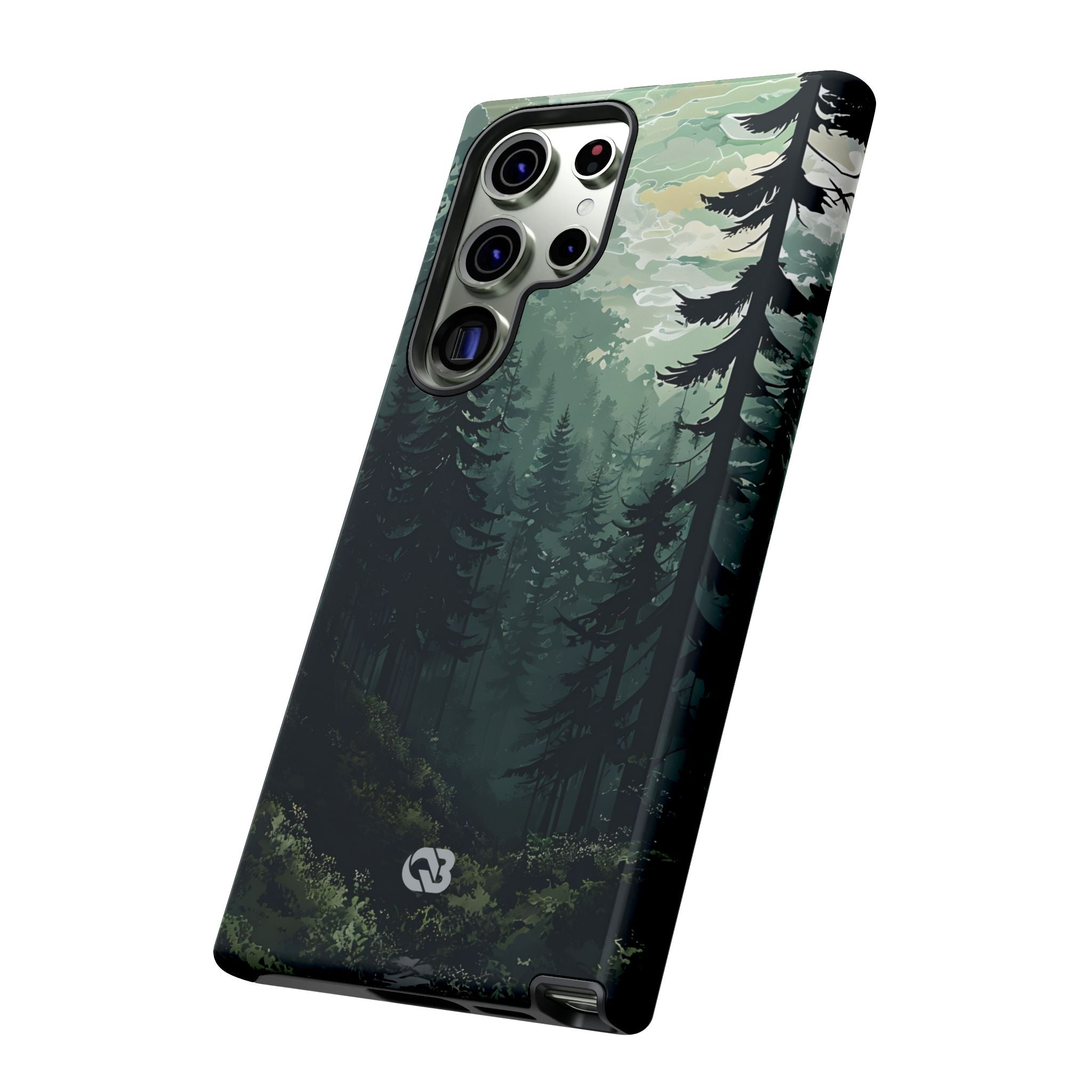 Misty Pine Shadow · Coque de téléphone Tough pour Samsung