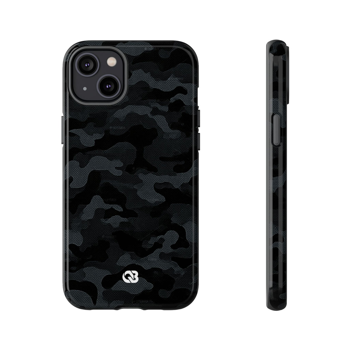 Blackout Urban Camo · Tough Phone Case for iPhone · Black