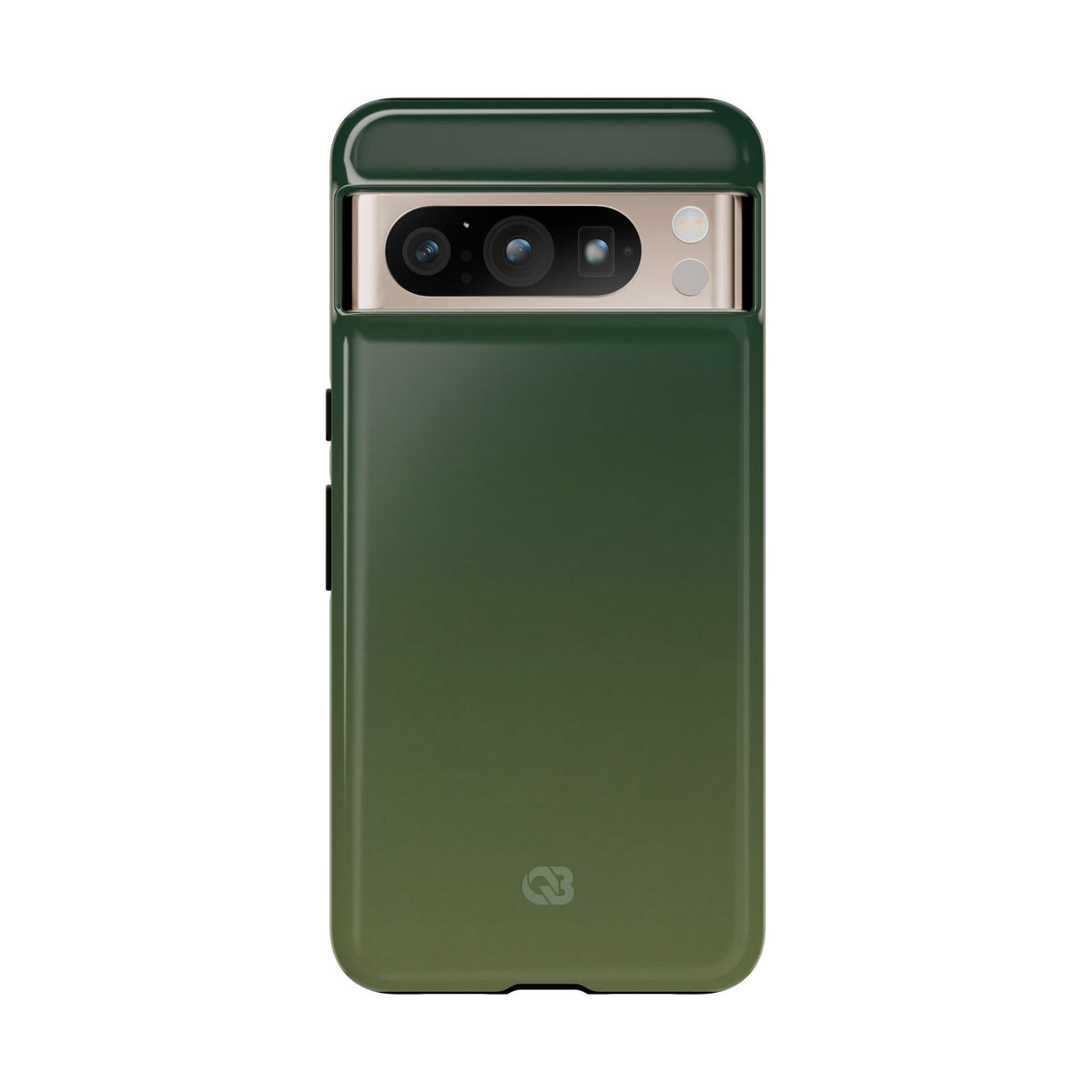 Green Tough Phone Case for Google Pixel - Shadow Moss Grain