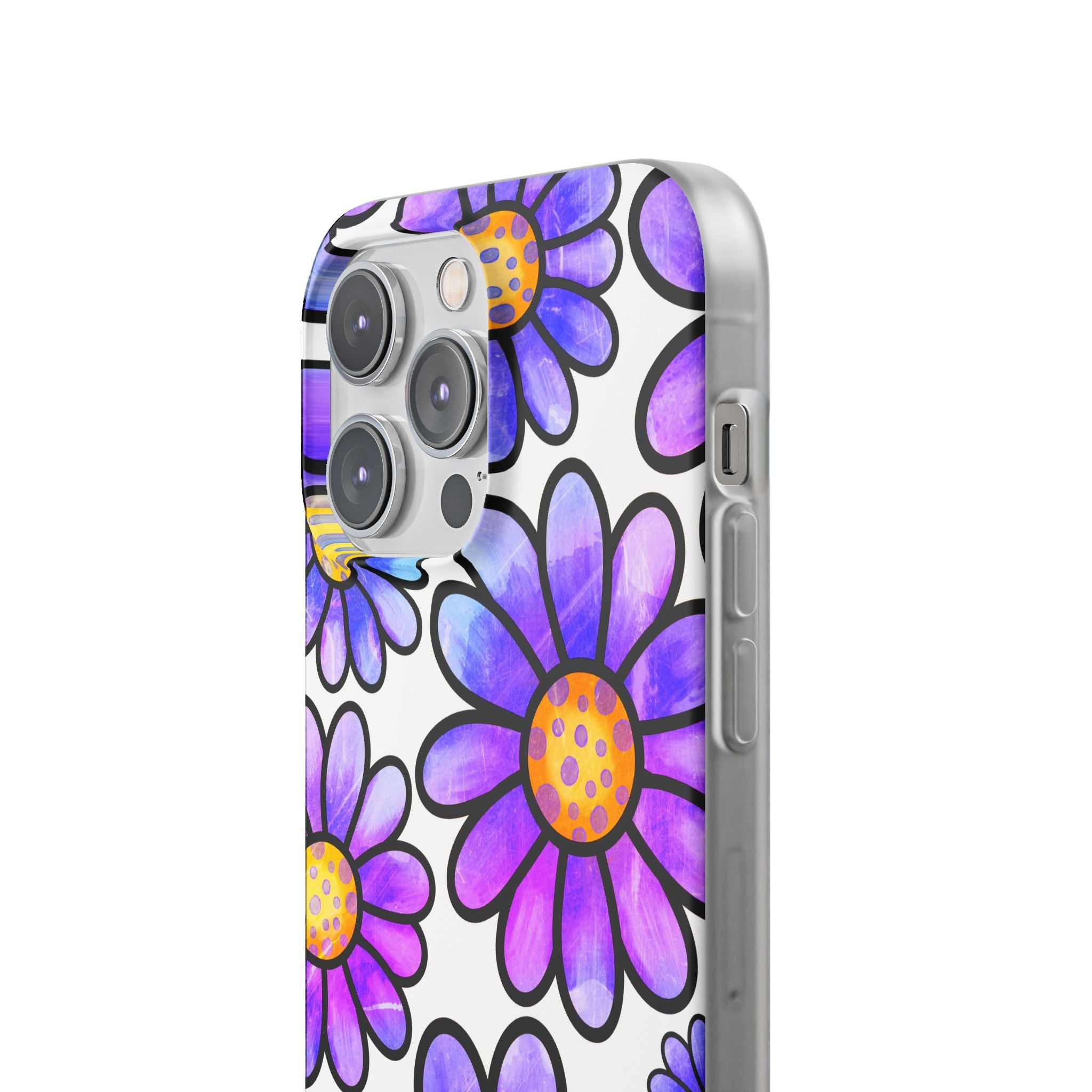 Polka Dot Blooms iPhone 14 Pro Max Case - Soft