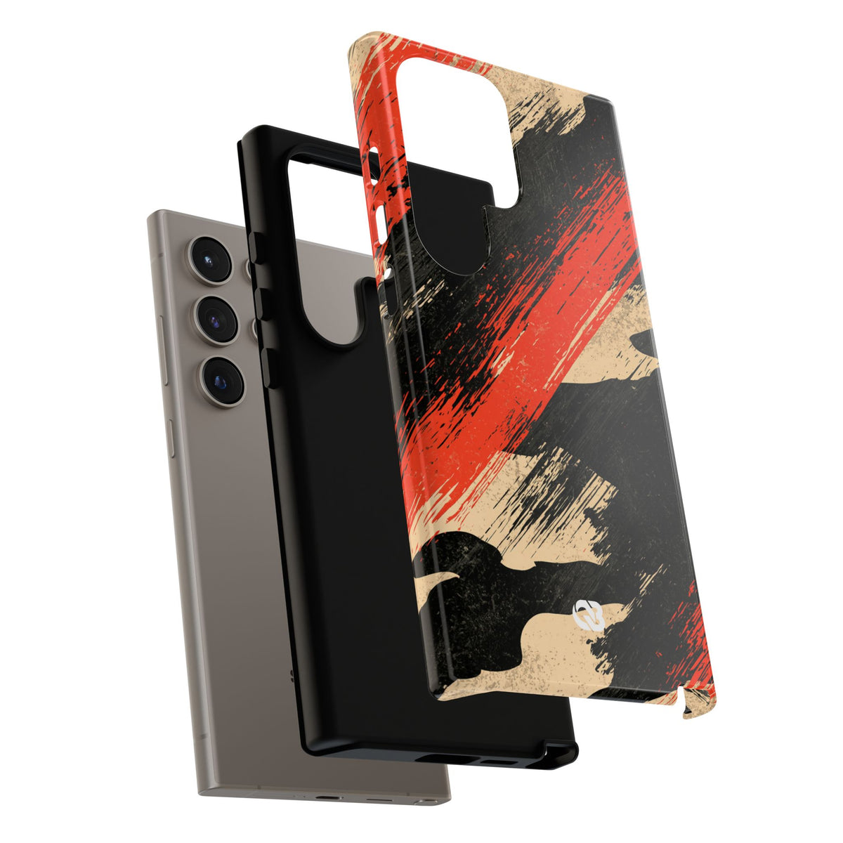 Urban Slash Camo · Tough Phone Case for Samsung · Black