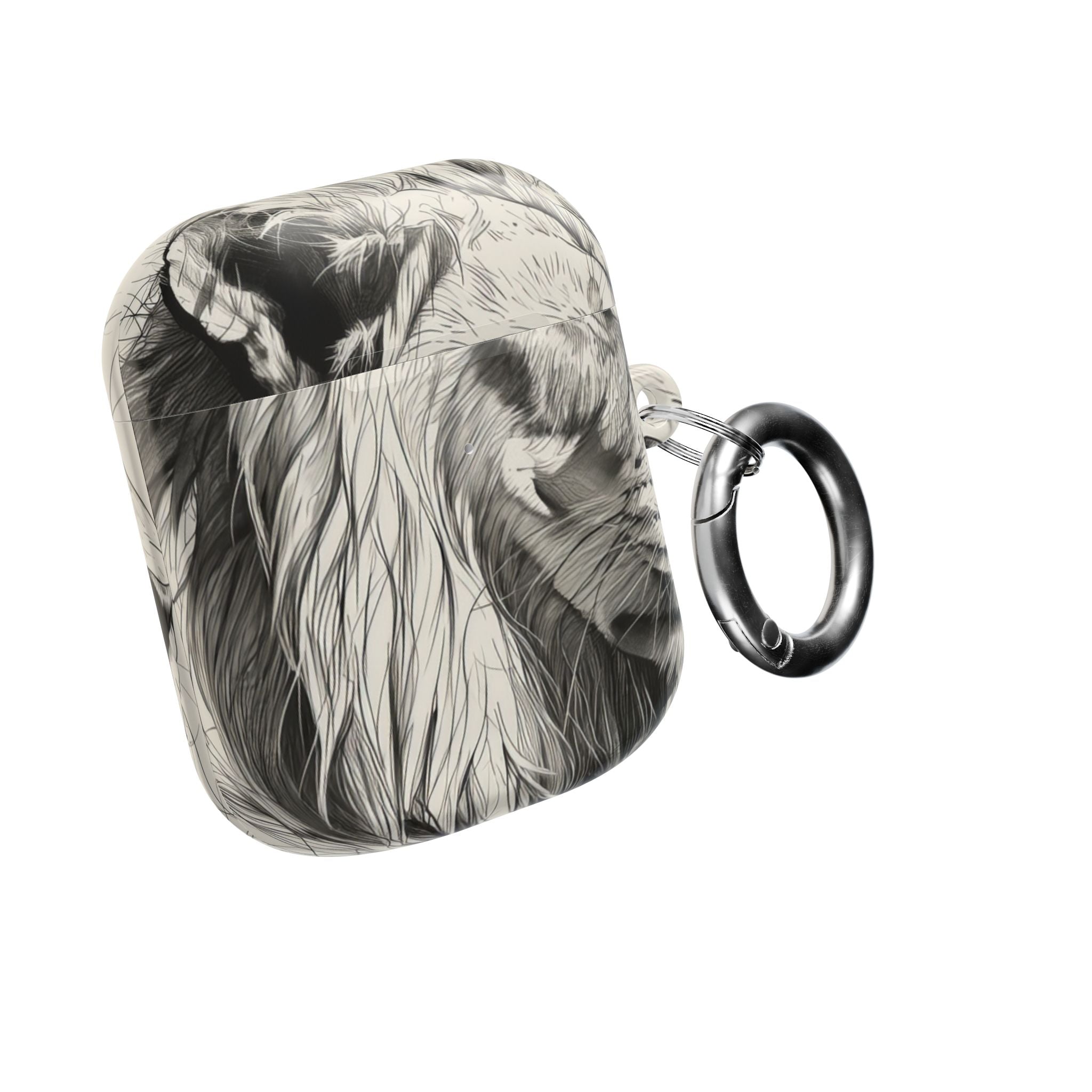 Lion Whisper Gray - AirPods Case