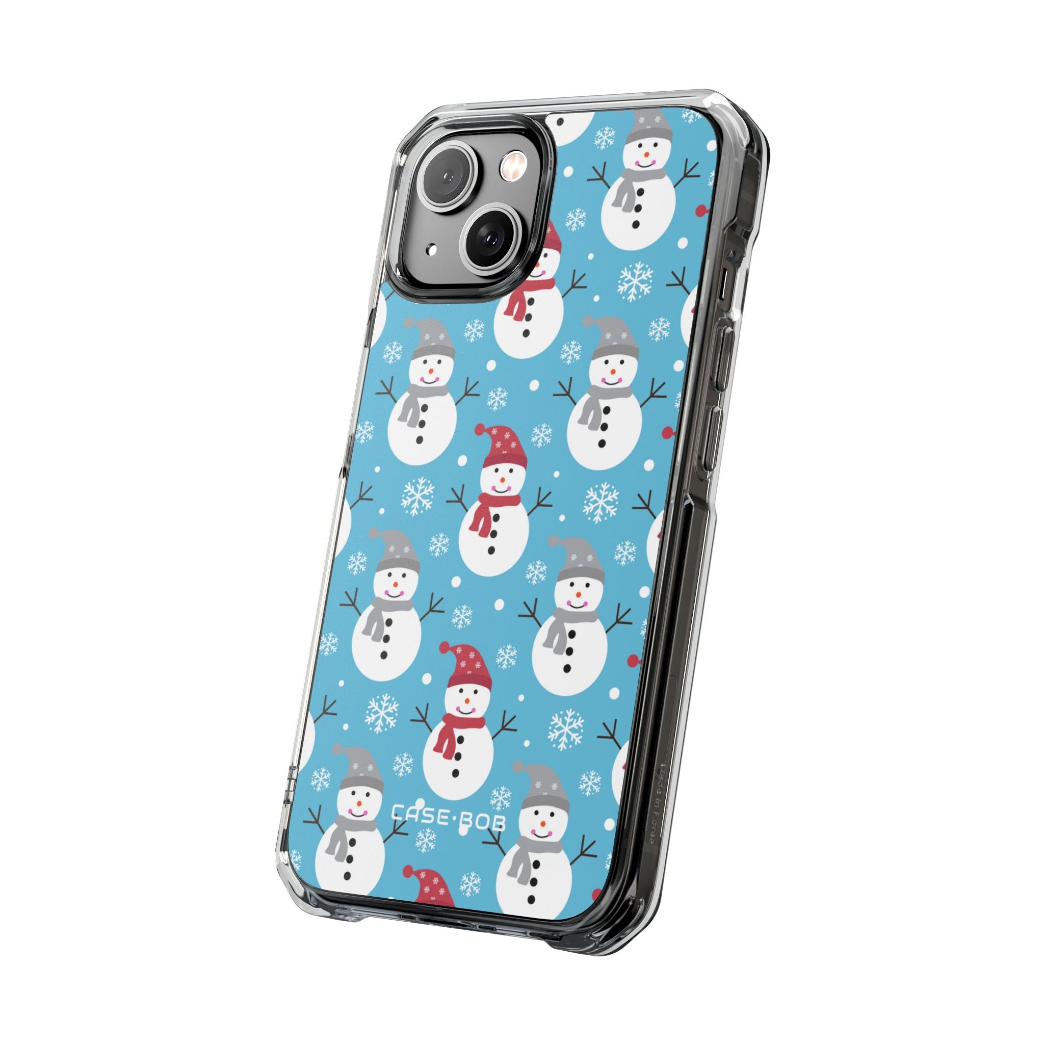 Snowman Parade iPhone 14 Cover - Impact
