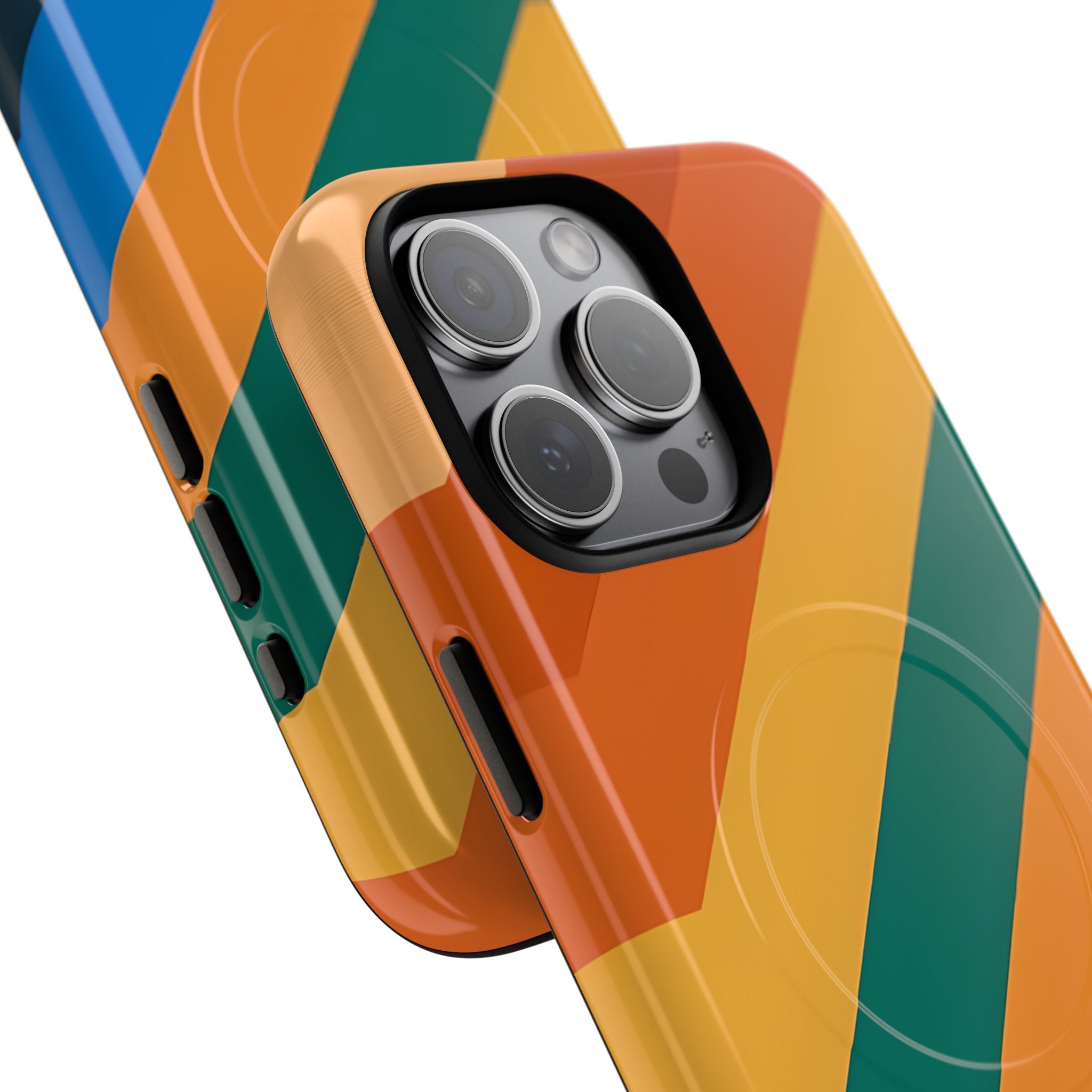 Retro Ridge Lines · Tough+ Magsafe