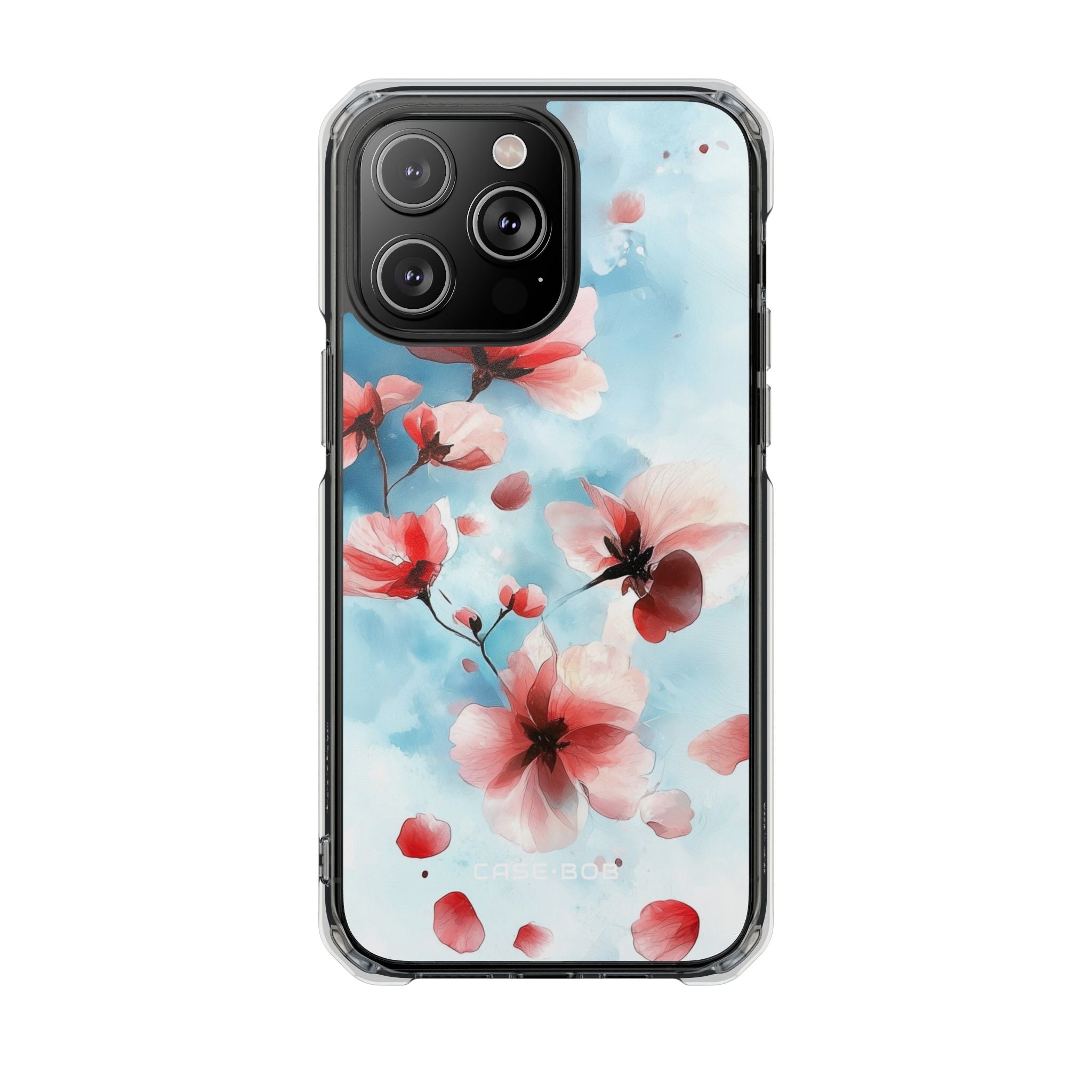 Pink Blossom Drift iPhone 14 Pro Max Case - Impact