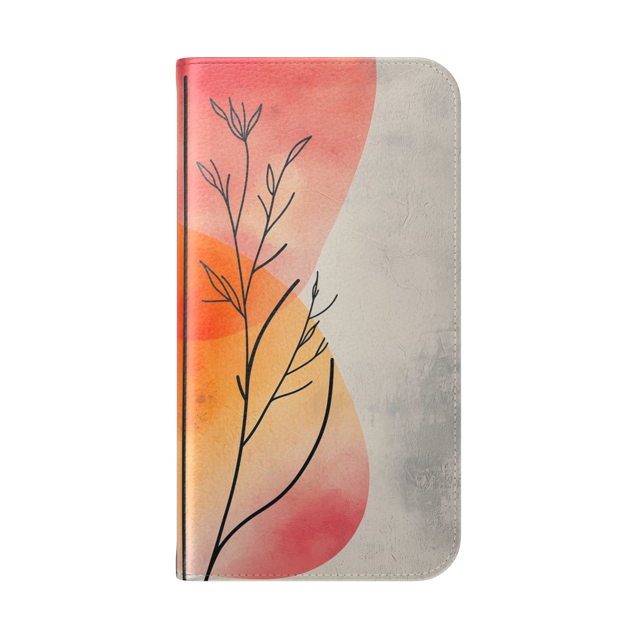 Twilight Stems - iPhone 15 Case - Wallet