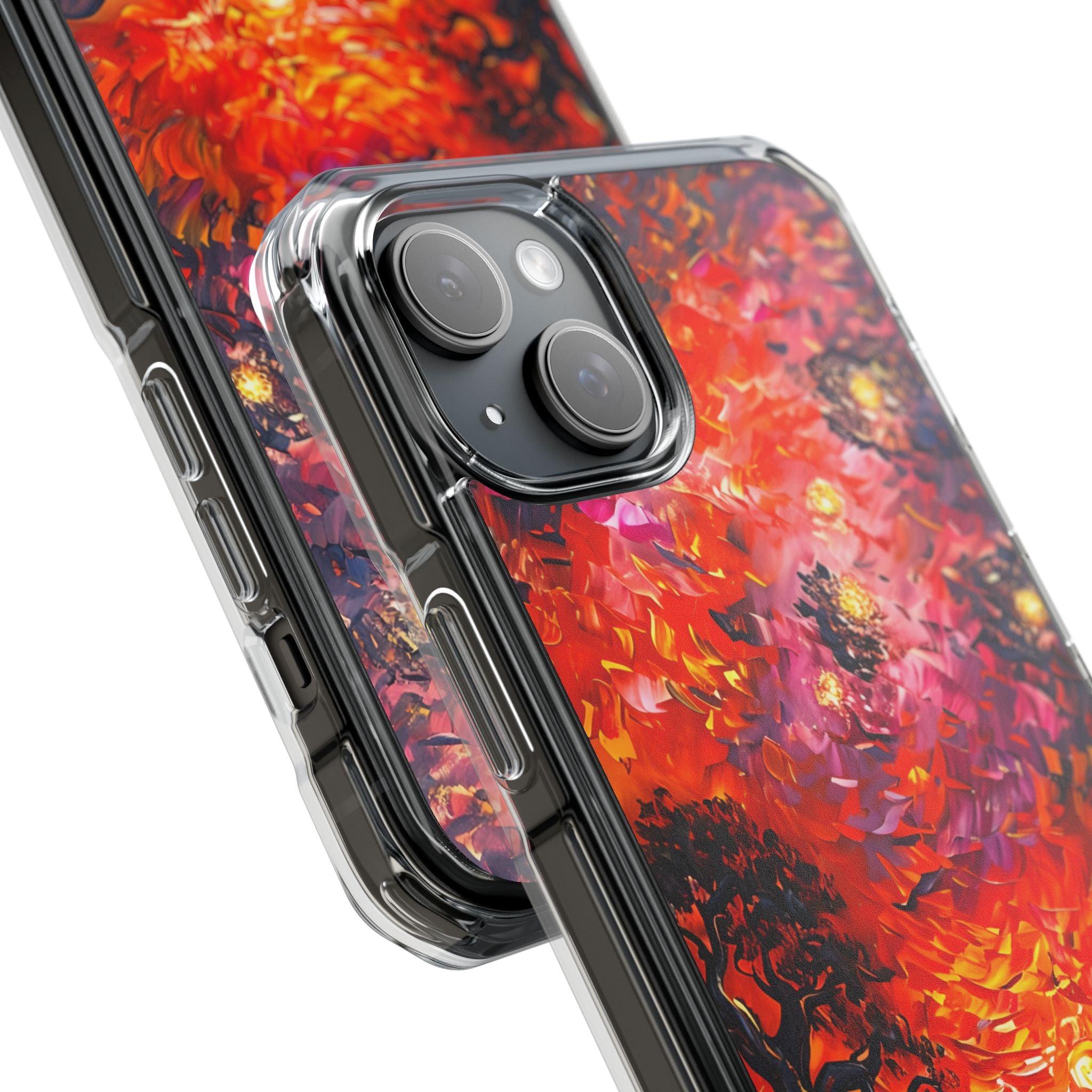 Molten Sky Tree · Impact Coque de téléphone pour iPhone · Magsafe