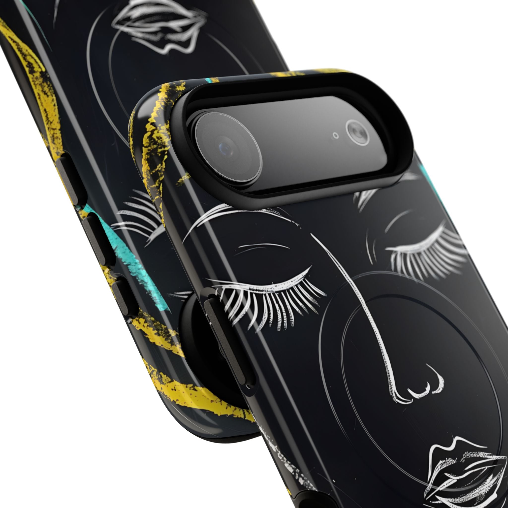 Obsidian Chalk Portrait · Tough+ Magsafe