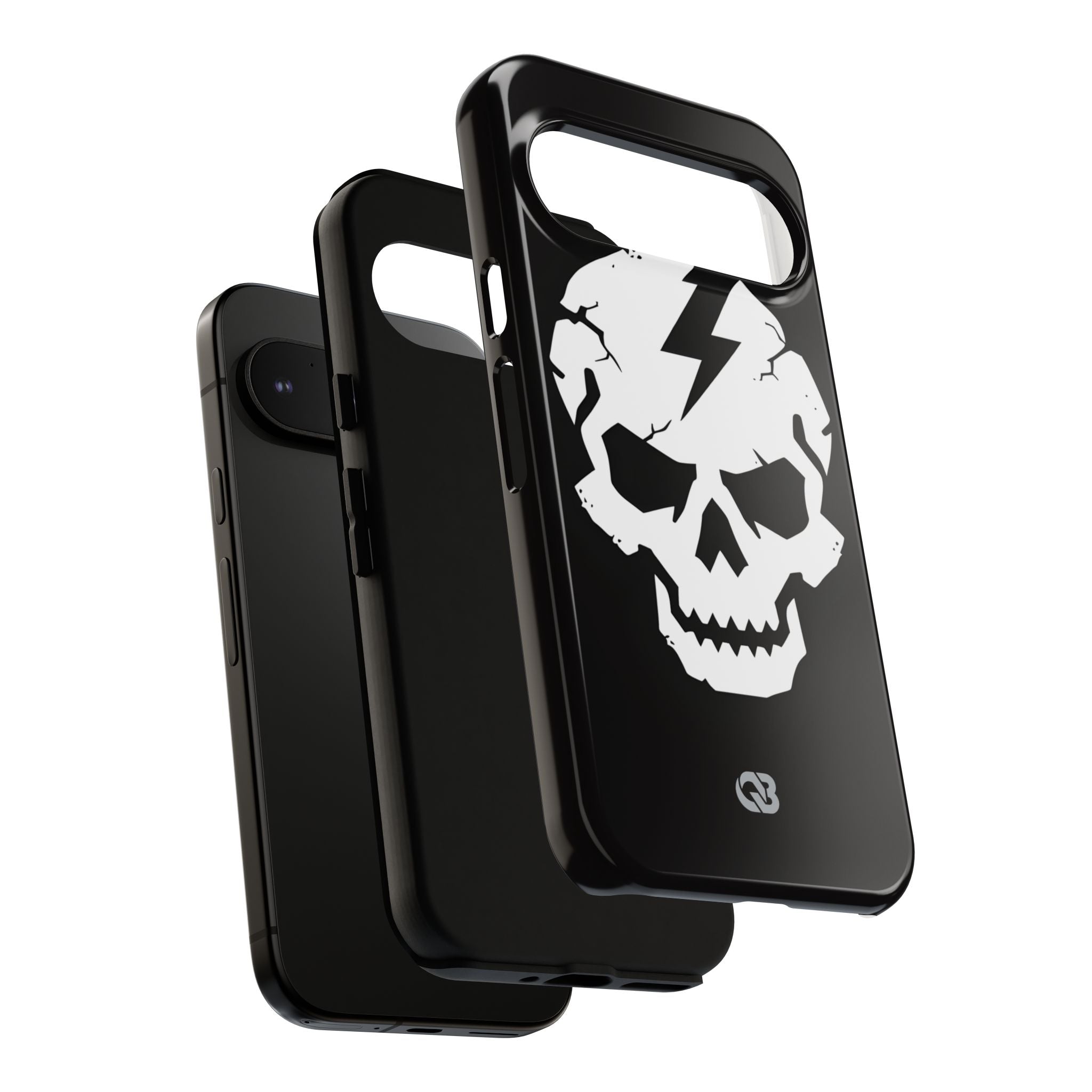 Shattered Bolt Skull · Tough Phone Case for Google Pixel