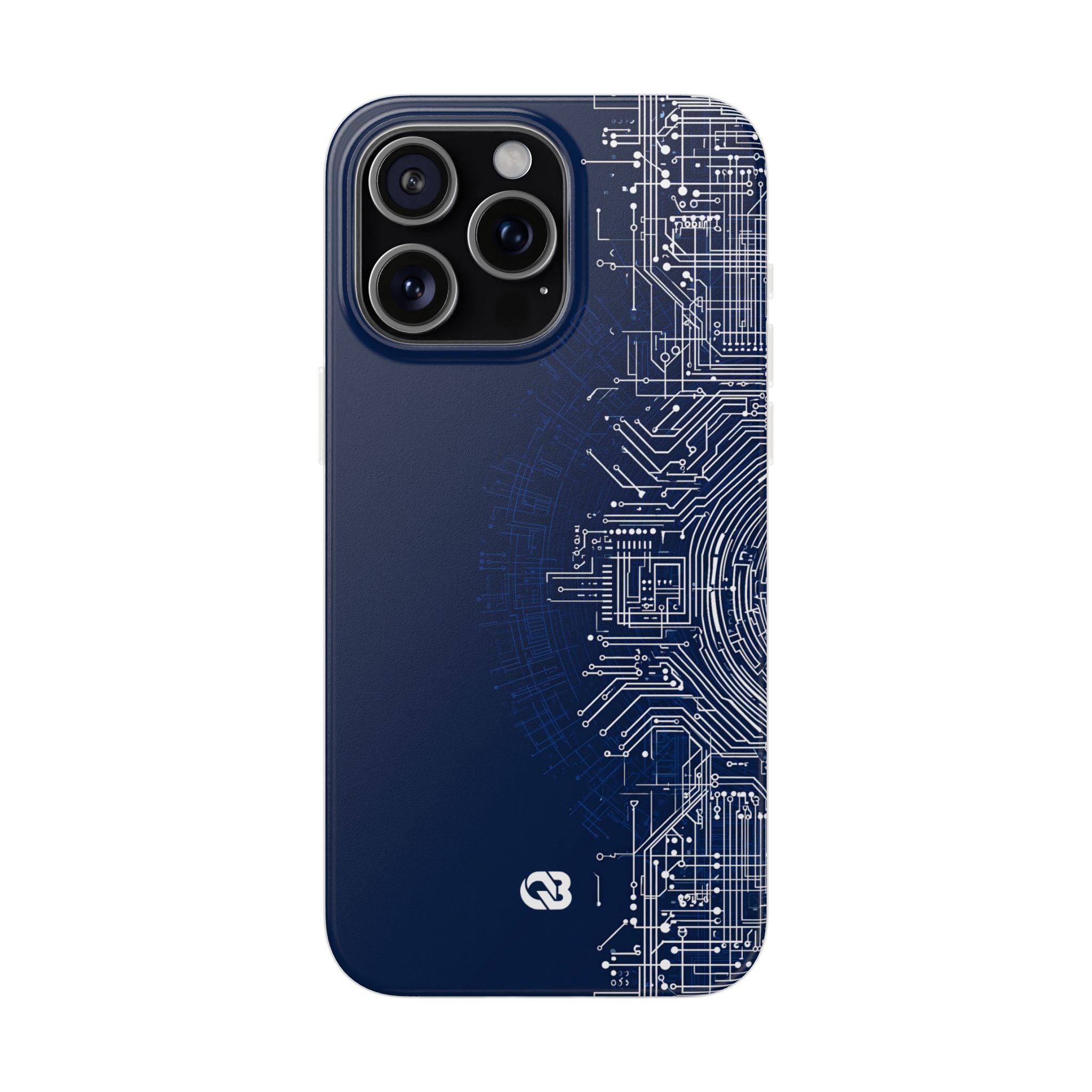 Blue Lite Phone Case for iPhone - Cobalt Circuit Logic
