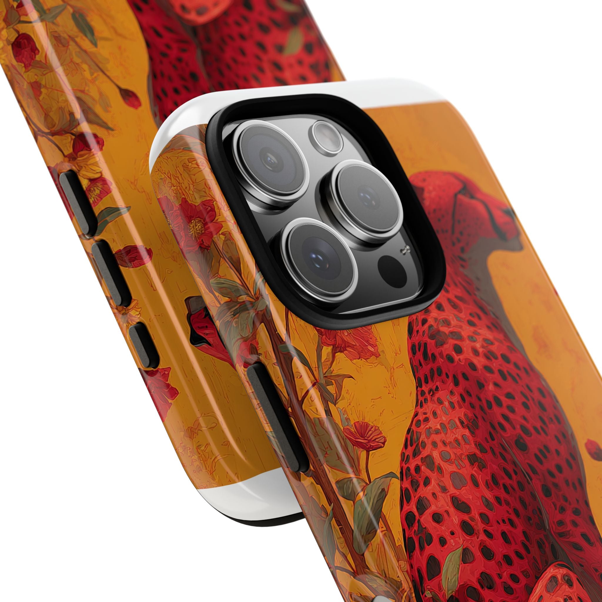 Scarlet Spotted Predator · Tough Phone Case for iPhone