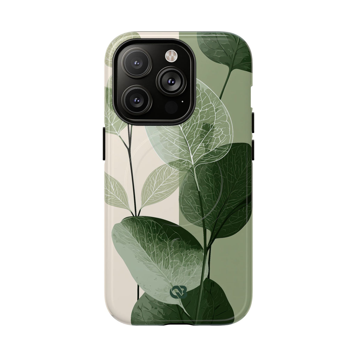 Layered Eucalyptus Study · Tough 2.0 Magnetic Phone Case for iPhone · Green