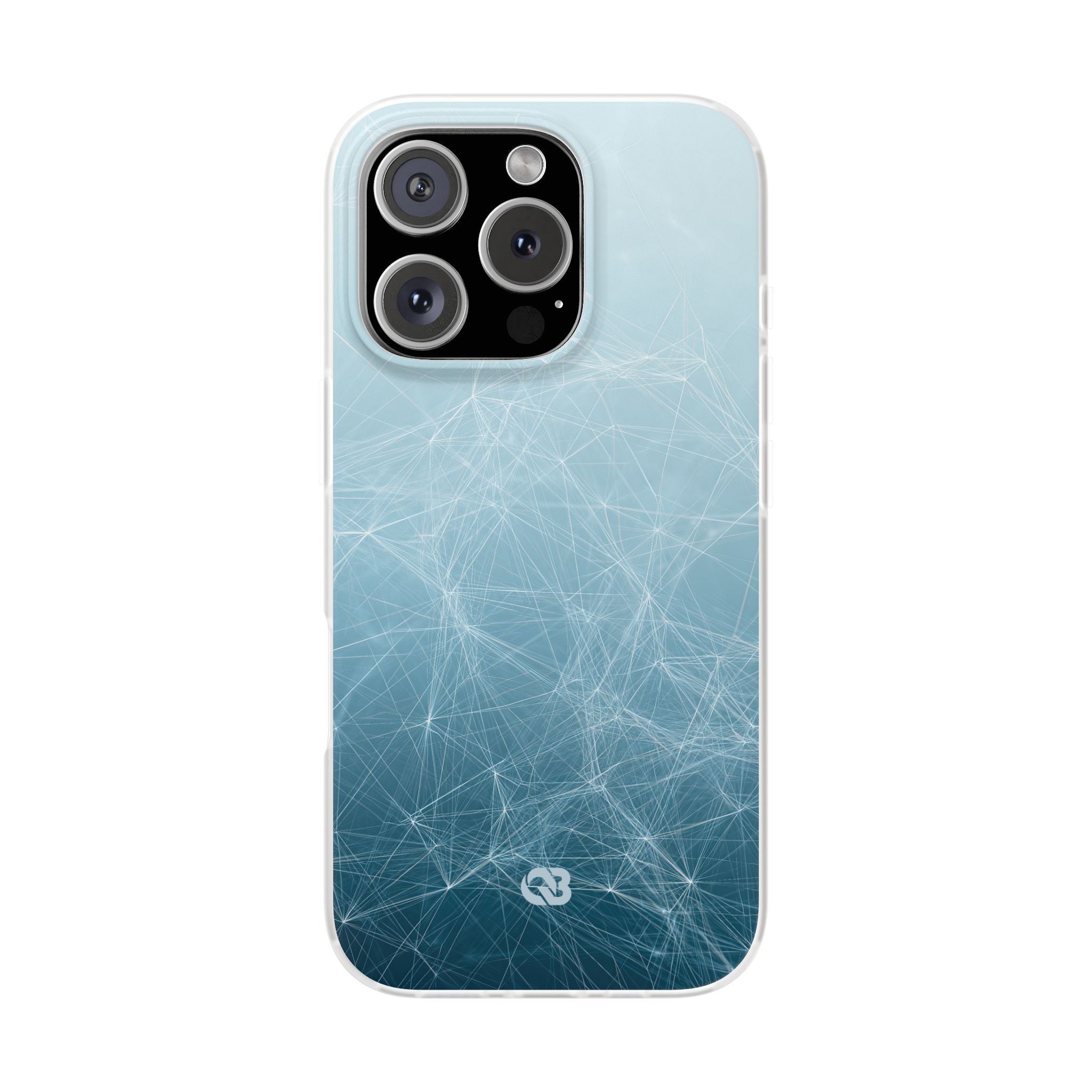 Teal Lite Phone Case for iPhone - Arctic Digital Nexus