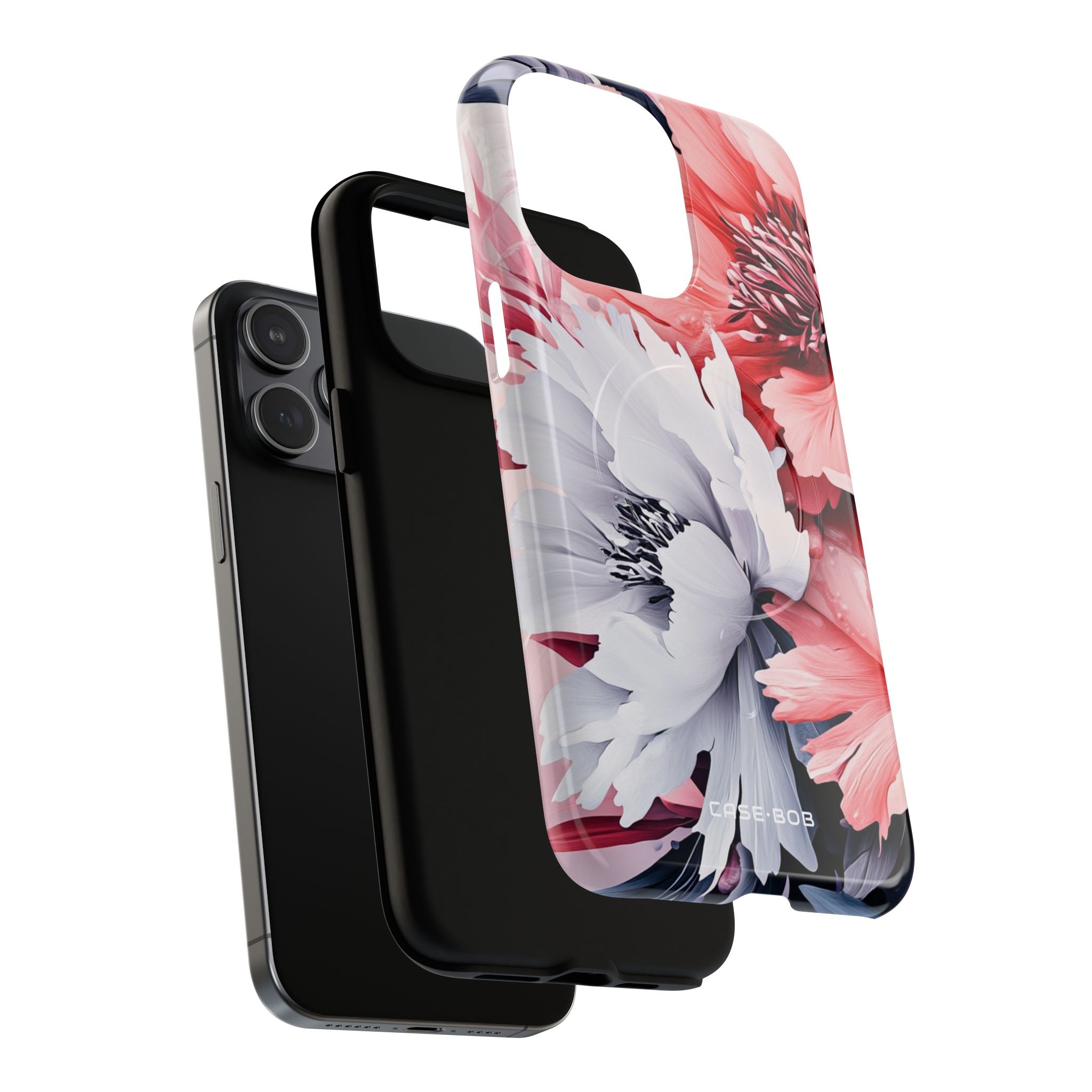 Coral Bloom iPhone 15 Pro Max Case - Tough+