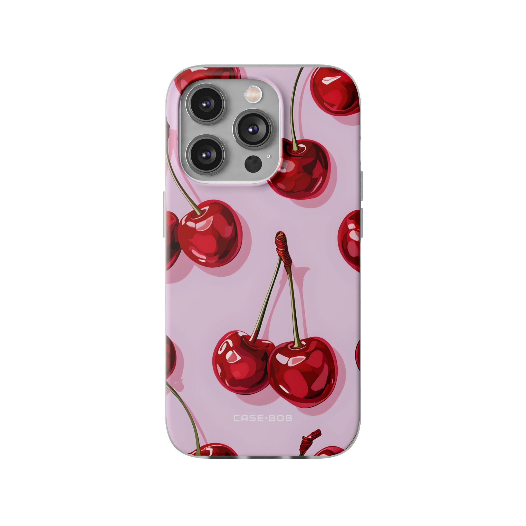 Glossy Cherry Burst iPhone 14 Pro Case - Soft - CASE•BOB