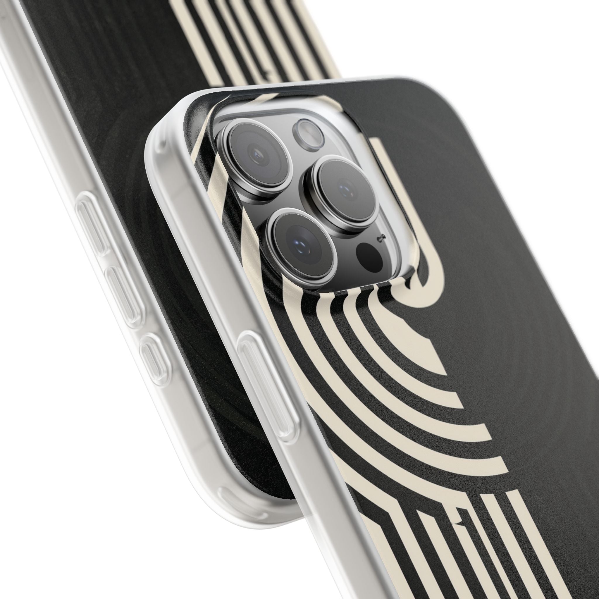 Beige Lite Phone Case for iPhone - Monolith Ivory Signal