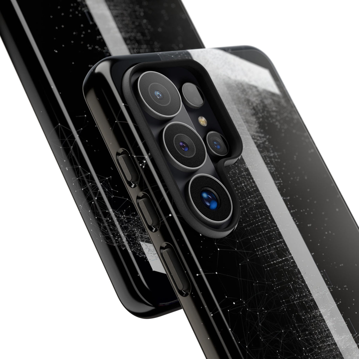 Black Tough Phone Case for Samsung - Vector Core Monolith