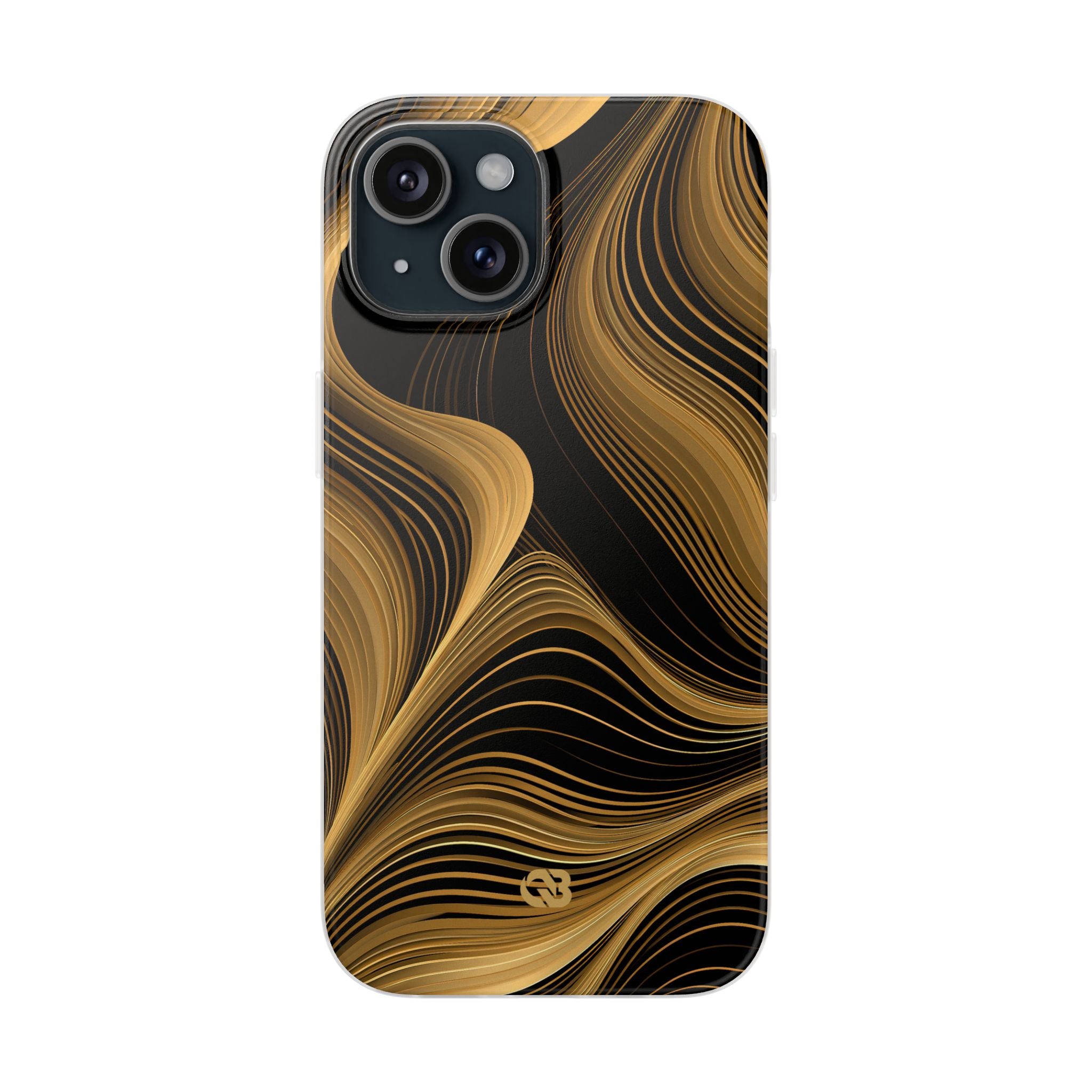 Gold Lite Phone Case for iPhone - Molten Copper Strands