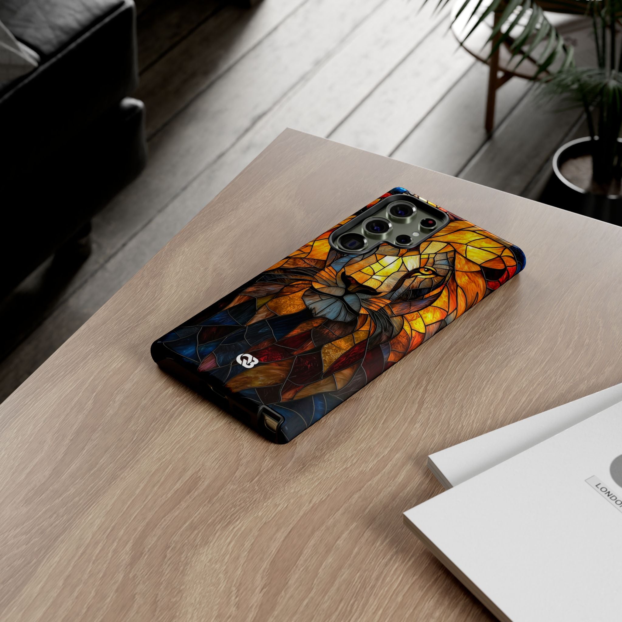 Amber Glass Lion · Tough Phone Case for Samsung