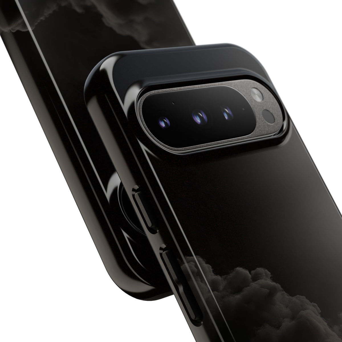 Crimson Fog Void · Tough Phone Case for Pixel · Black