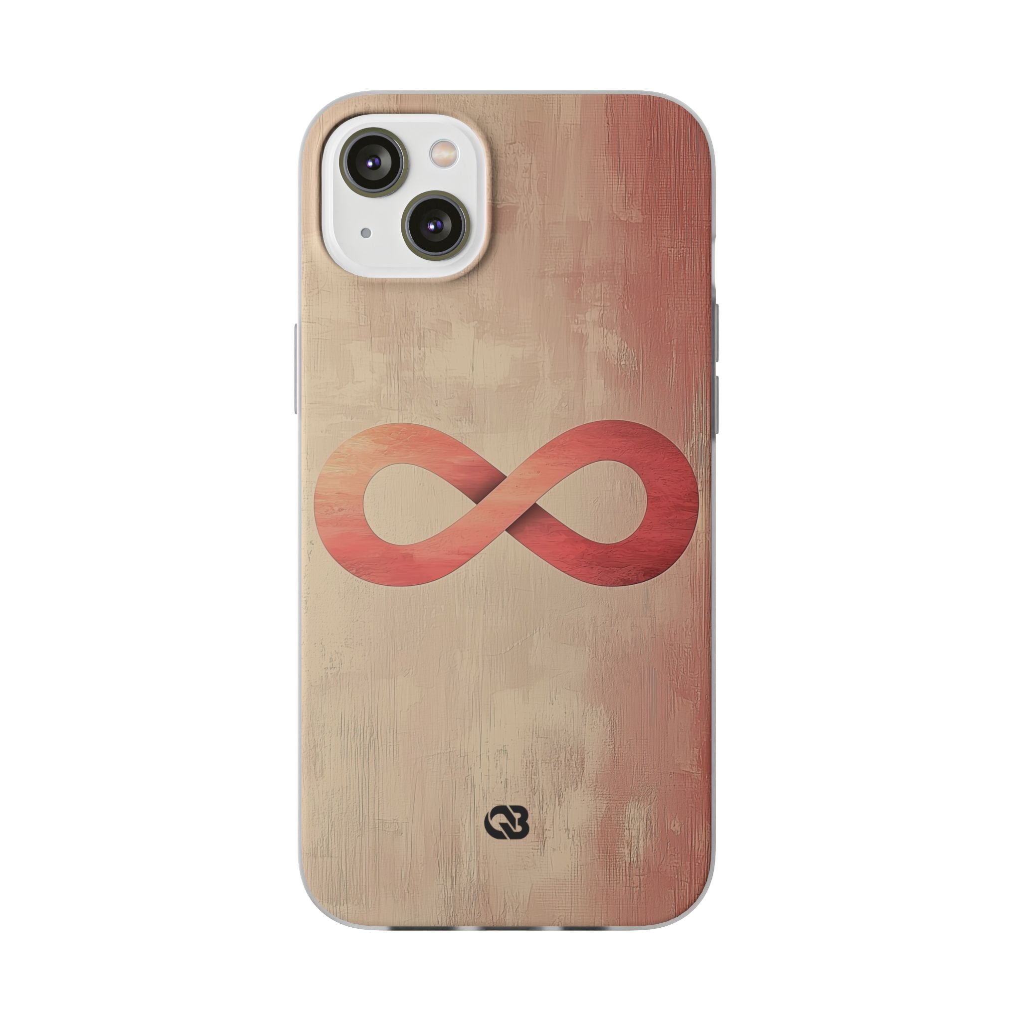 Terracotta Infinity Stroke · Soft Handyhülle für iPhone