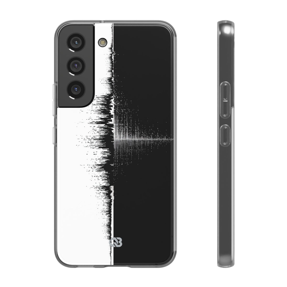 Black Lite Phone Case for Samsung - Static Signal Split